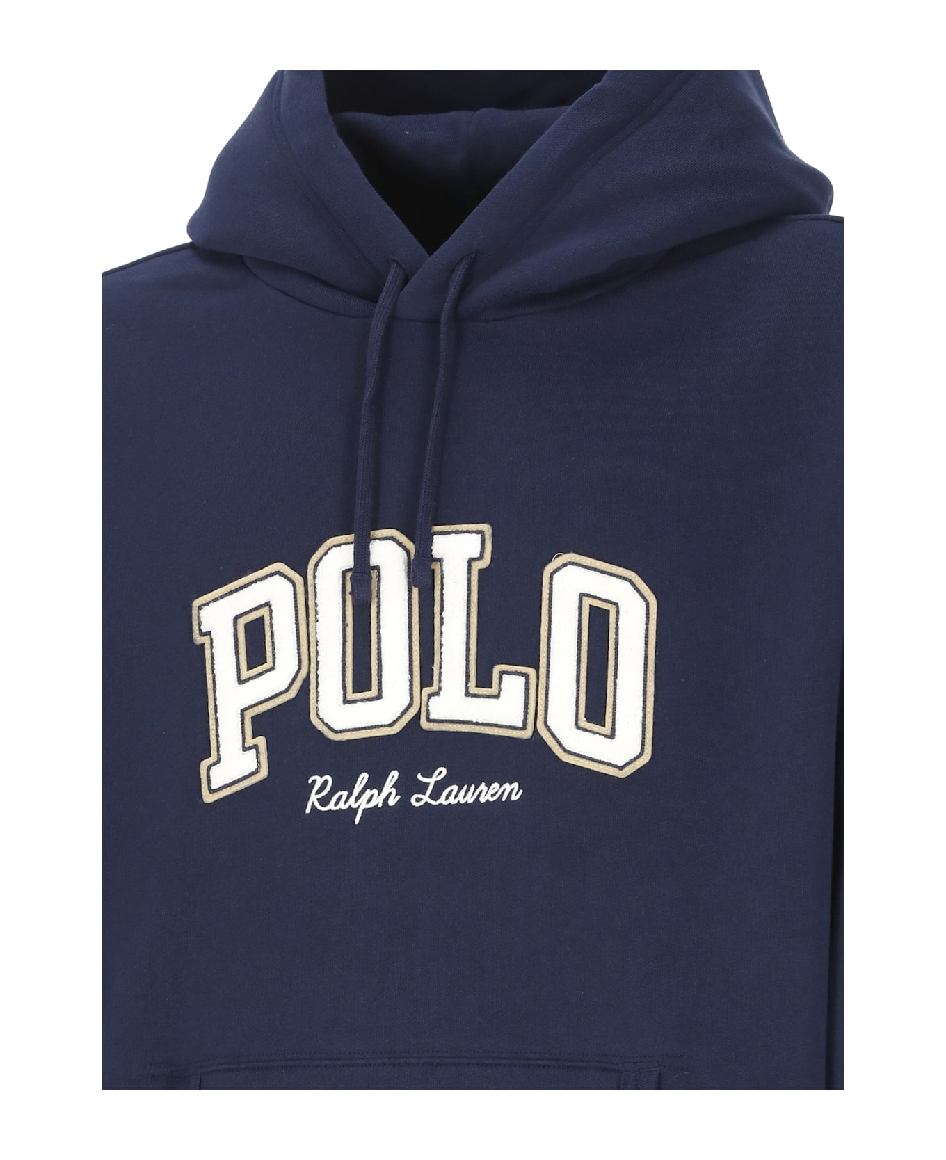 Ralph Lauren Hoodie With Logo - BLUE