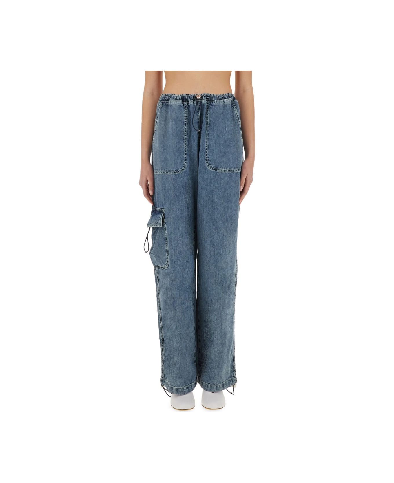 M05CH1N0 Jeans Cargo Jeans - DENIM