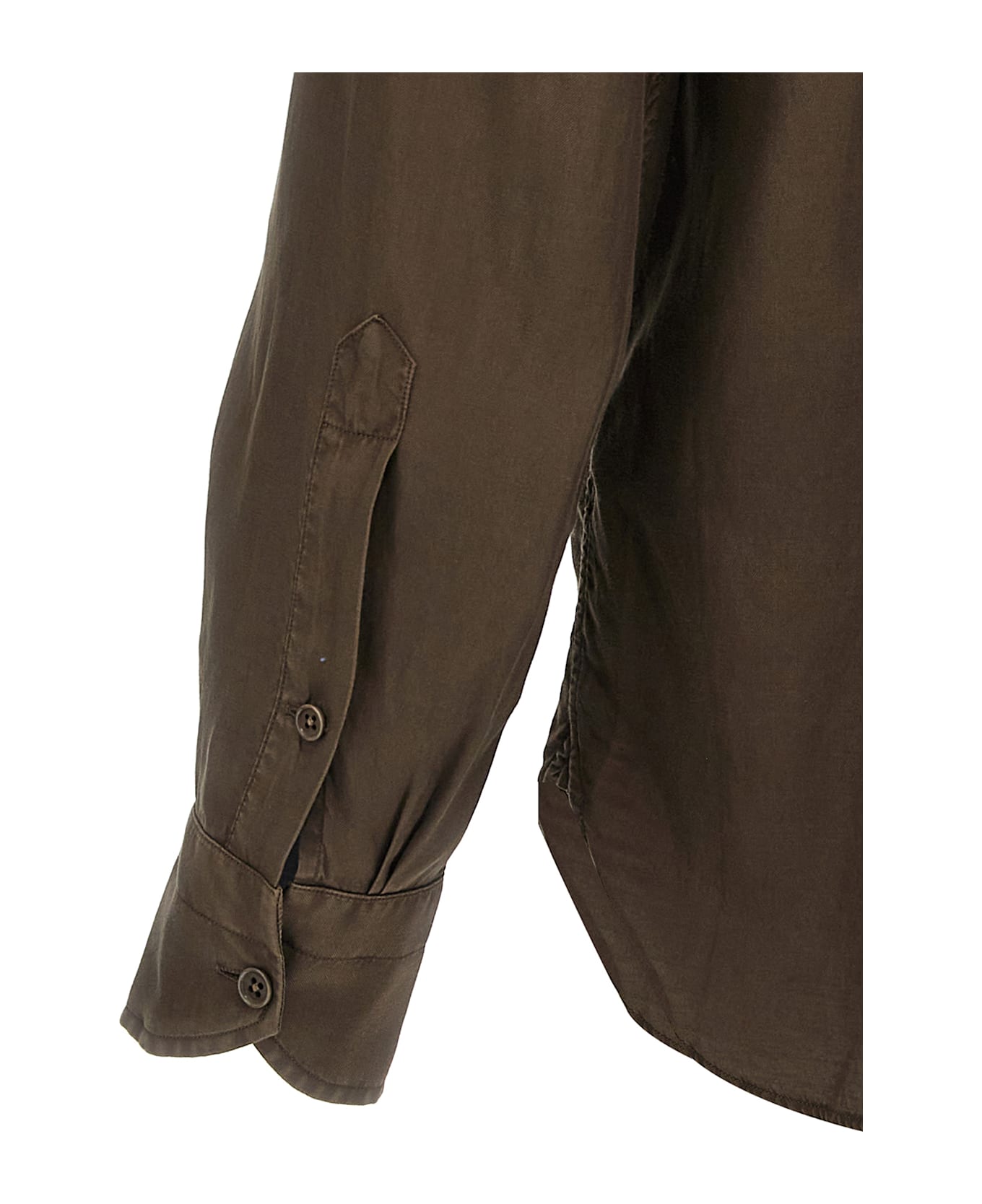 Tom Ford Twill Shirt - Brown