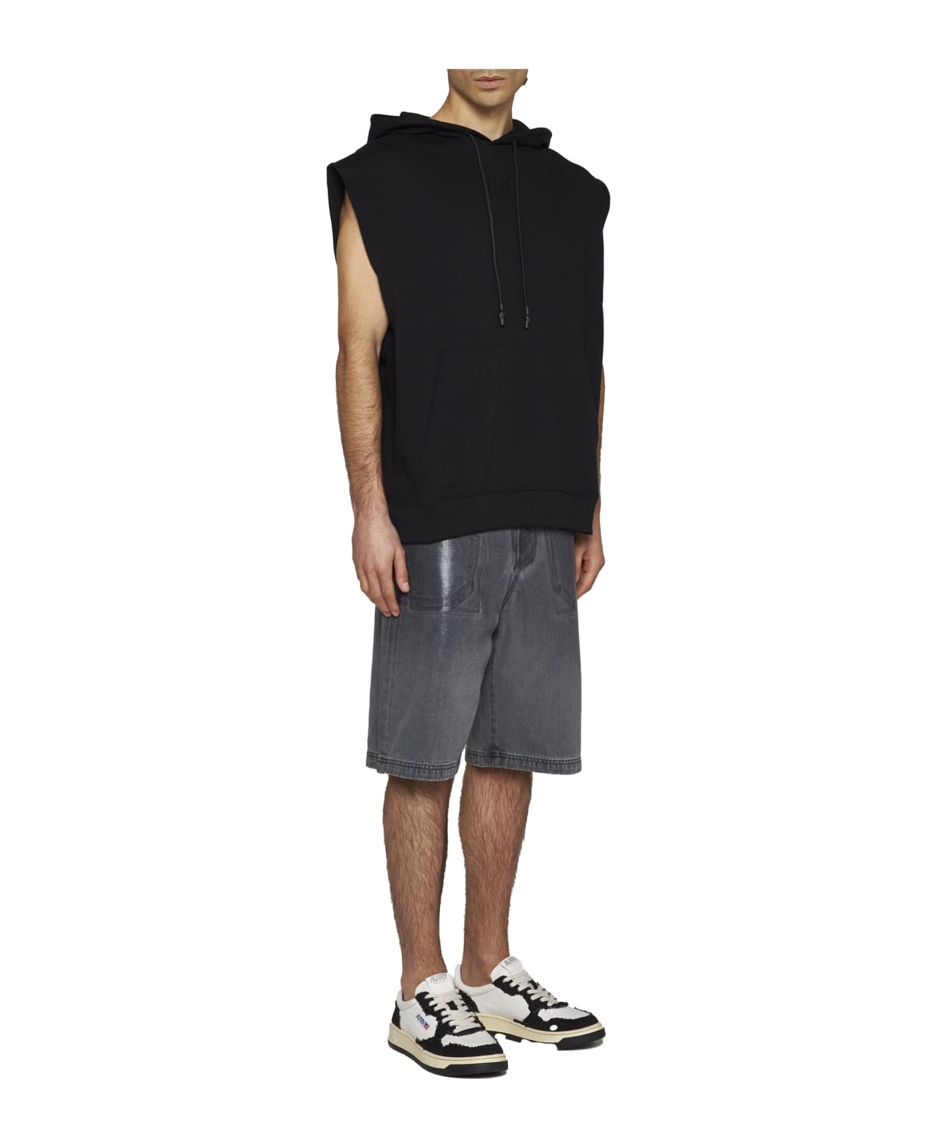 44 Label Group Fleece - adidas Originals T-shirt avec blason style étudiant Vert