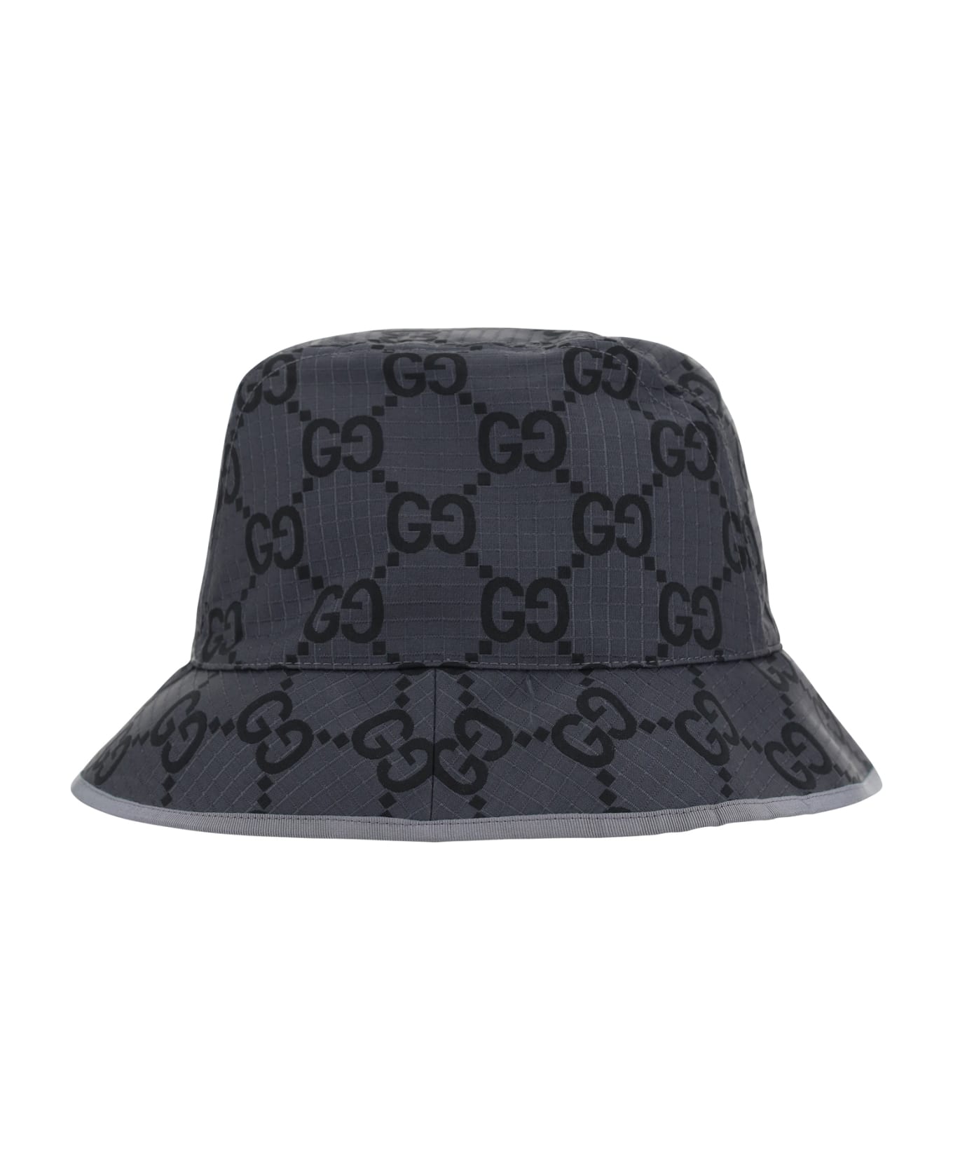 Gucci Bucket Hat - Grey/black 帽子