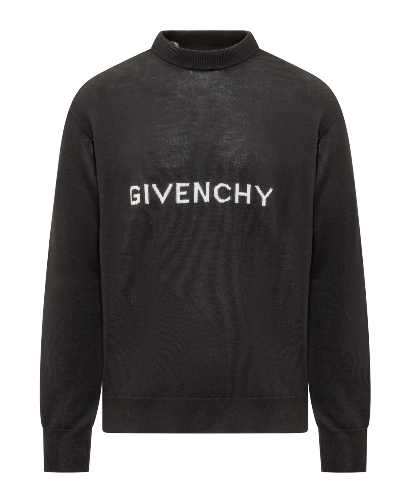 Givenchy Wool Logo Sweater - Black