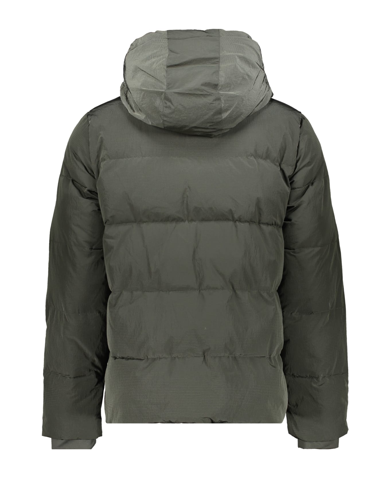 K-Way Hooded Down Jacket - green