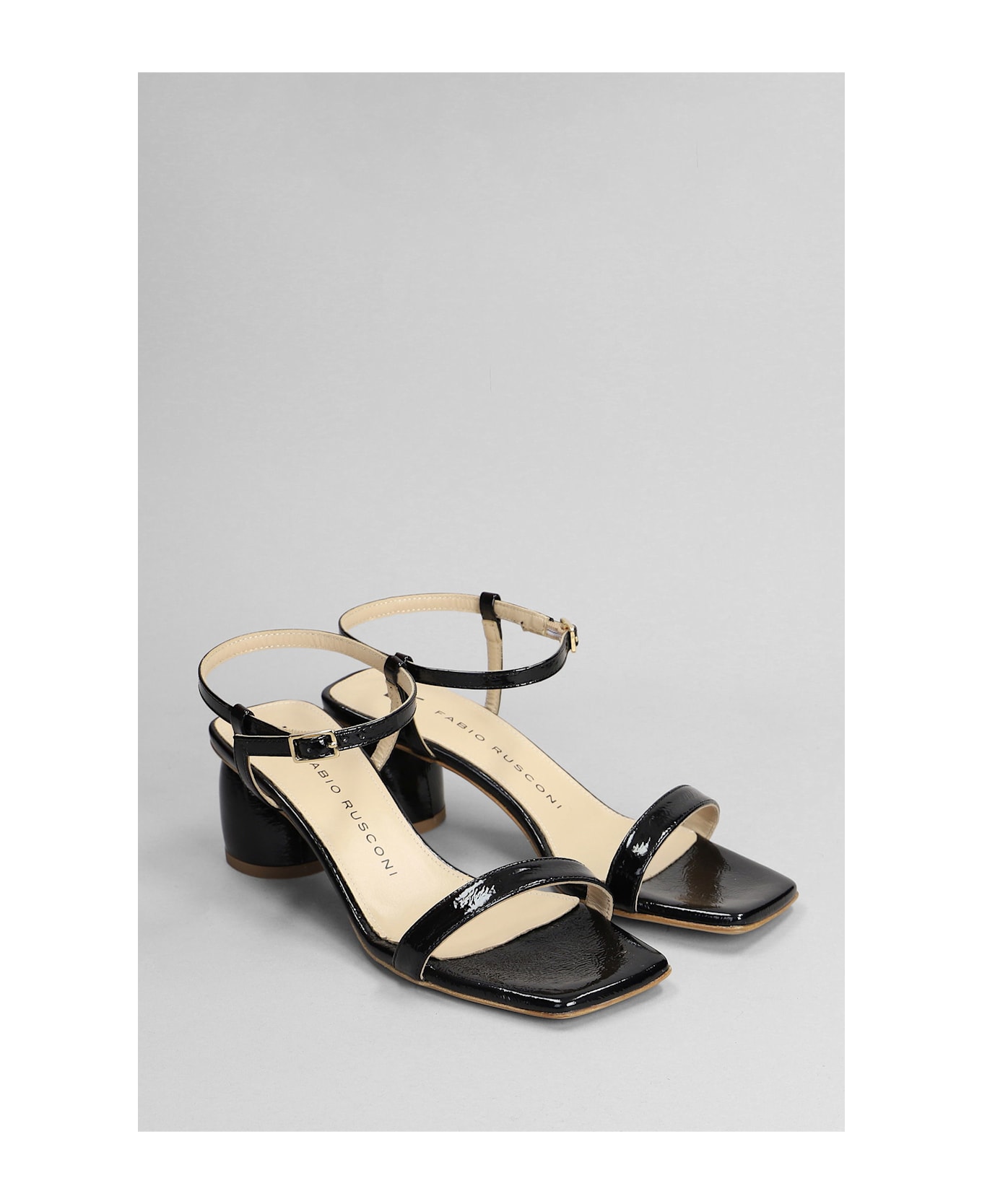 Fabio Rusconi Sandals In Black Leather - black