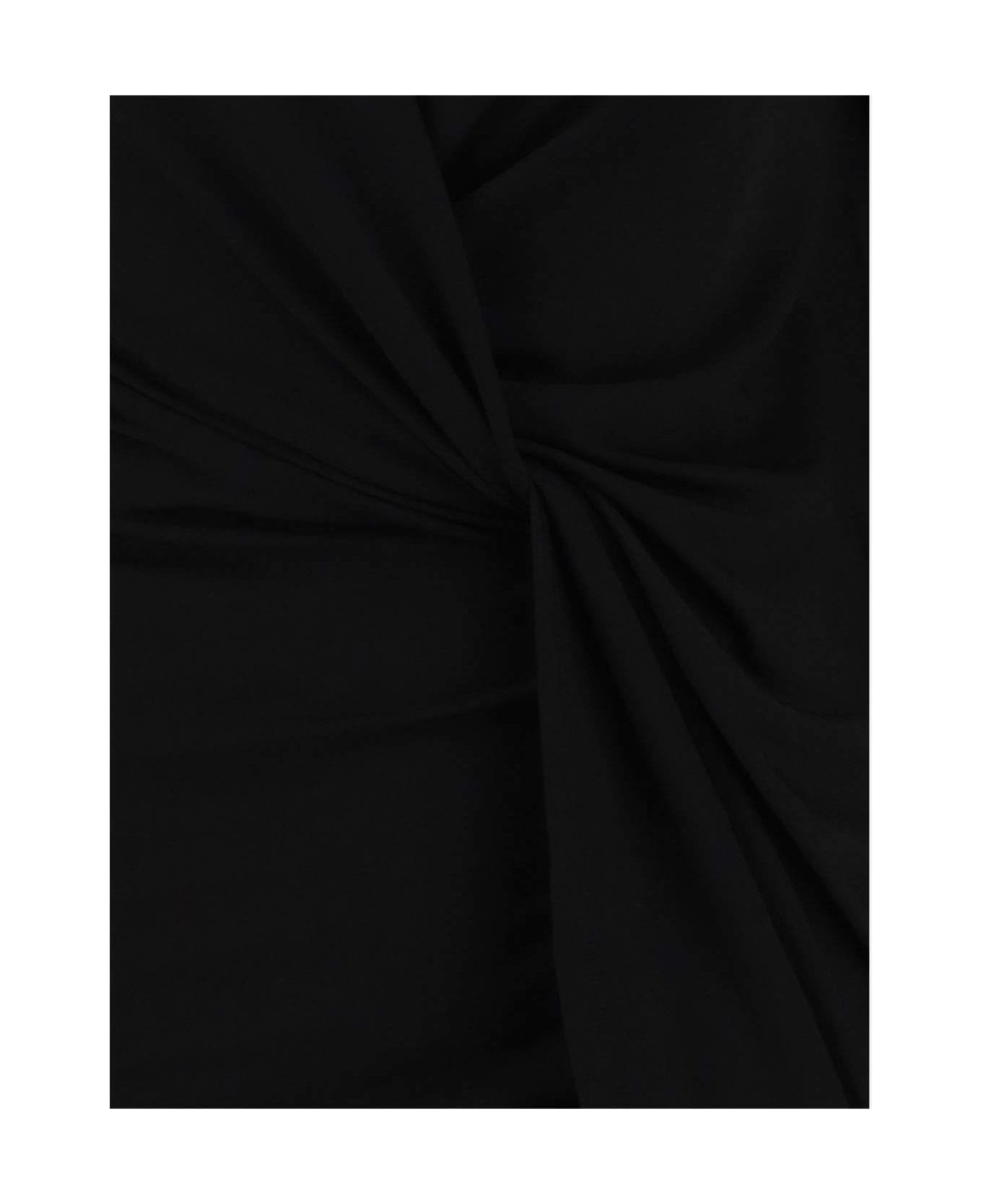 Jacquemus La Robe Bahia Jersey - Black ワンピース＆ドレス