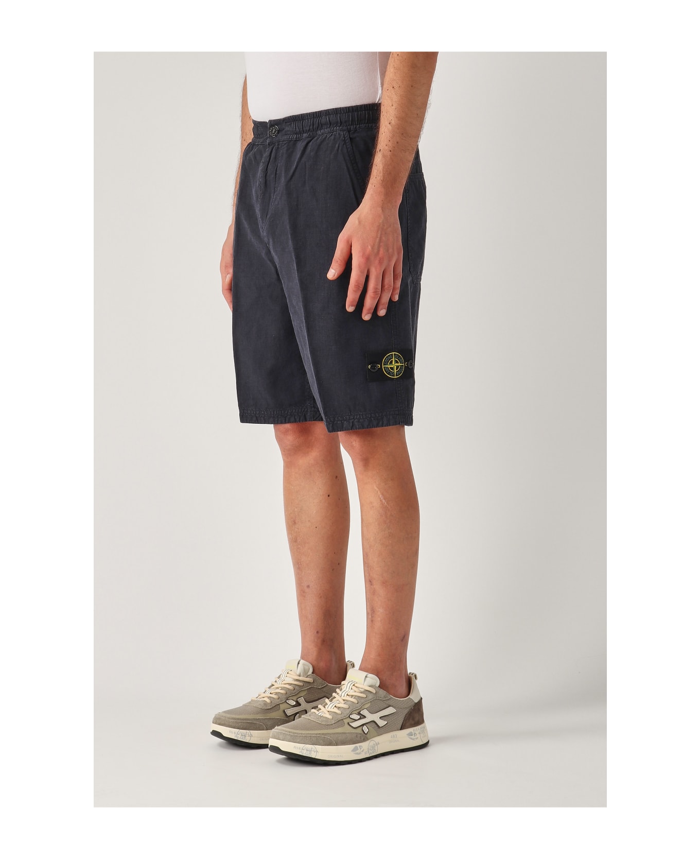 Stone Island Bermuda Confort Shorts - NAVY ショートパンツ