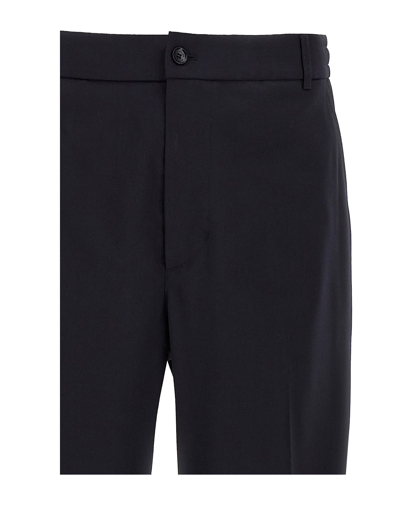 Moncler Gabardine Trousers - Blue
