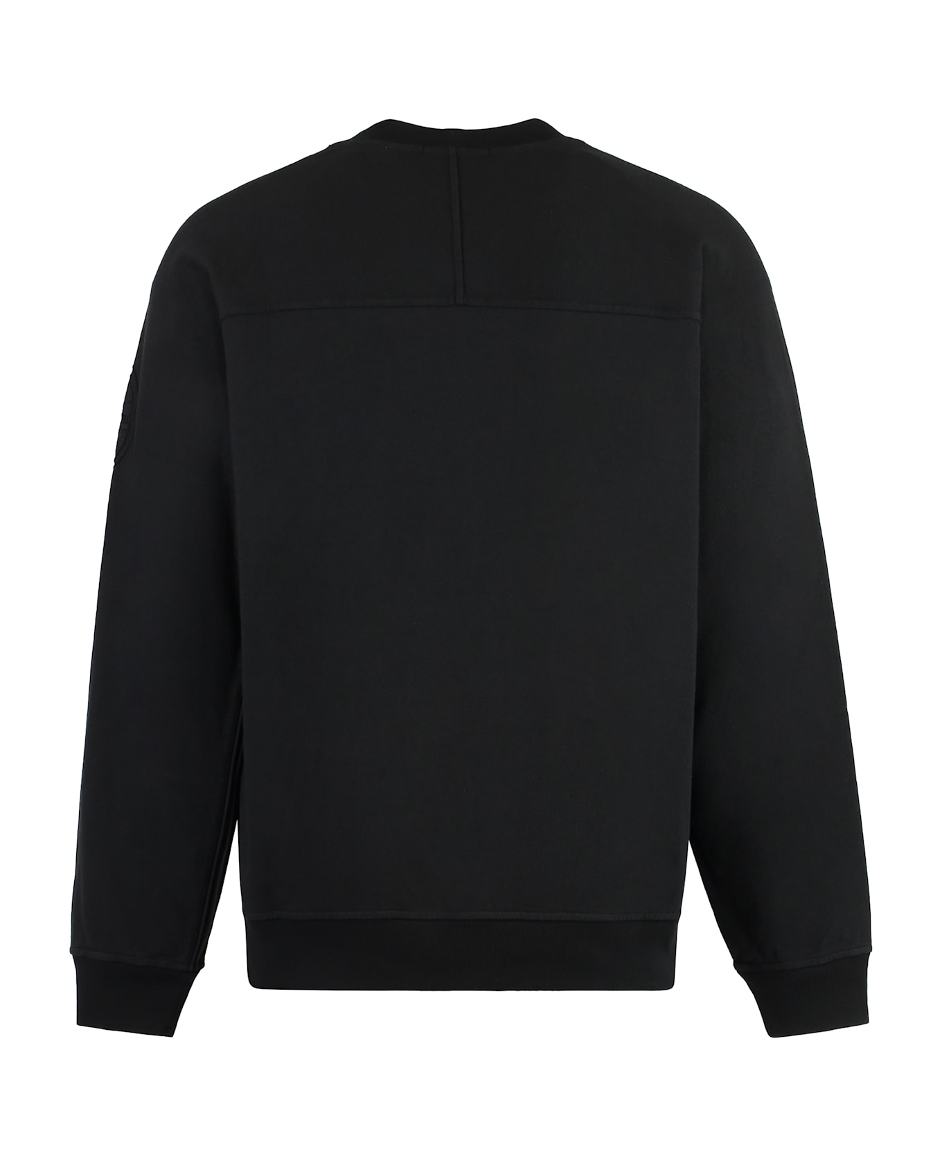 Stone Island Cotton Crew-neck Sweatshirt - black