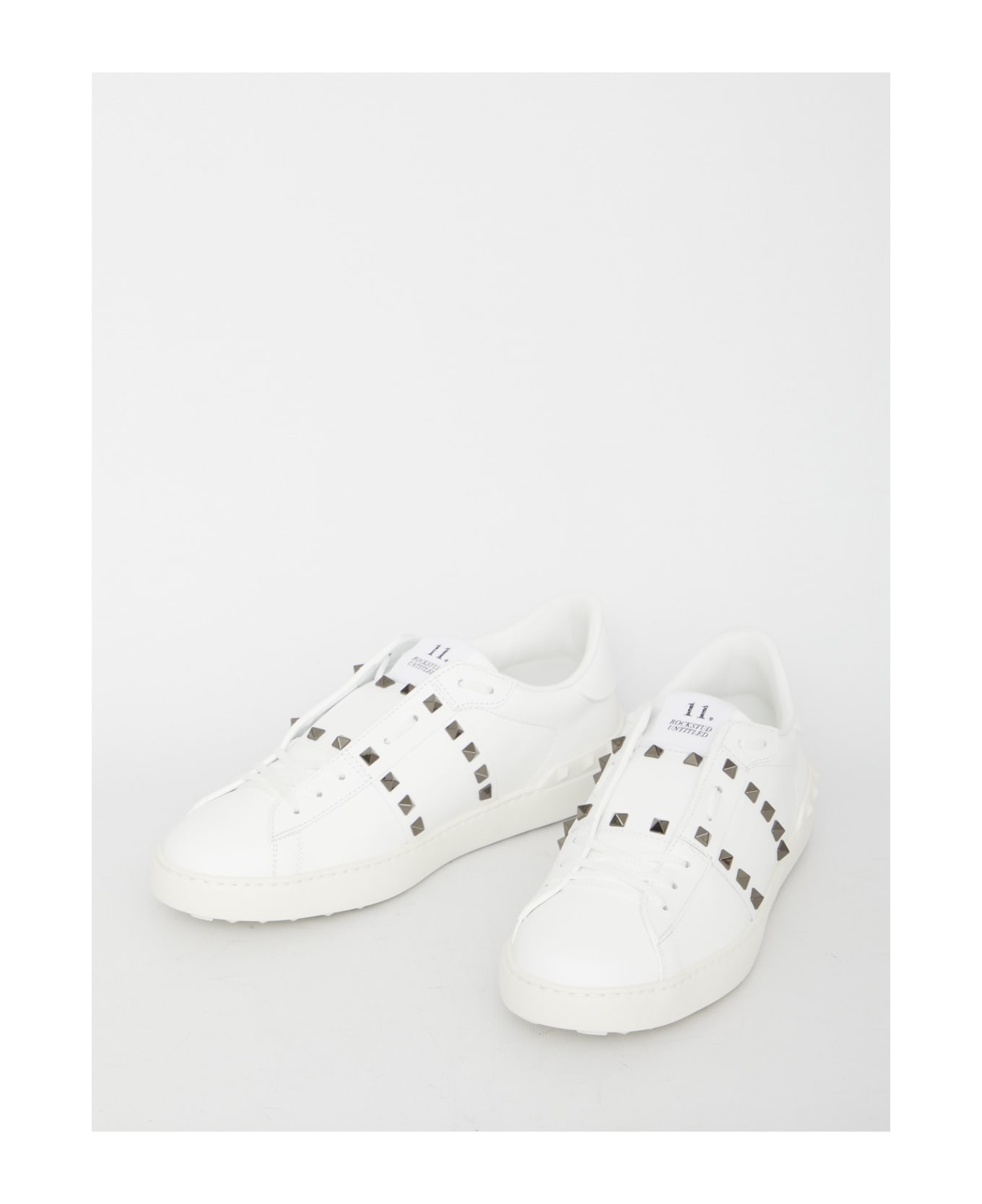 Valentino Garavani Rockstud Untitled Sneakers - White スニーカー