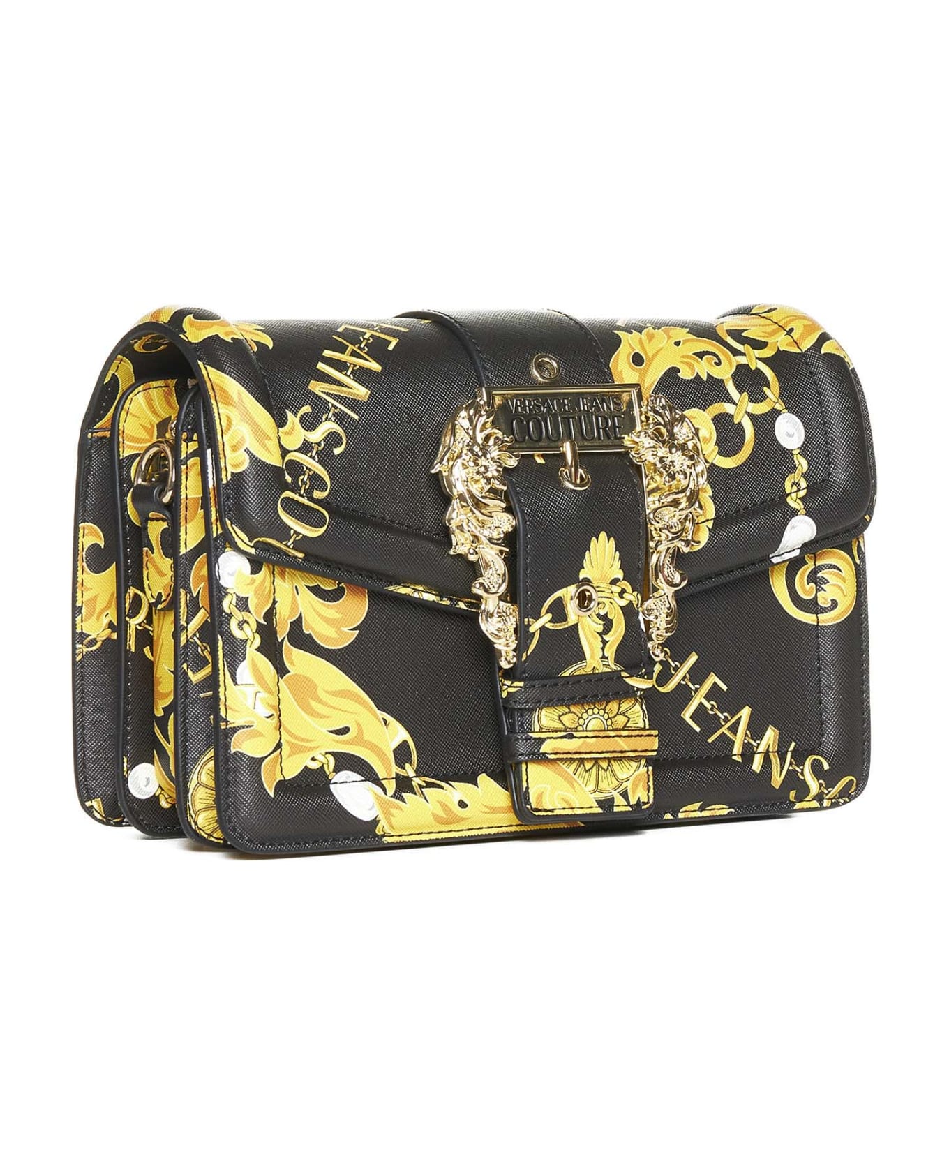 Versace Jeans Couture Shoulder Bag Chain Couture 1 - Black gold