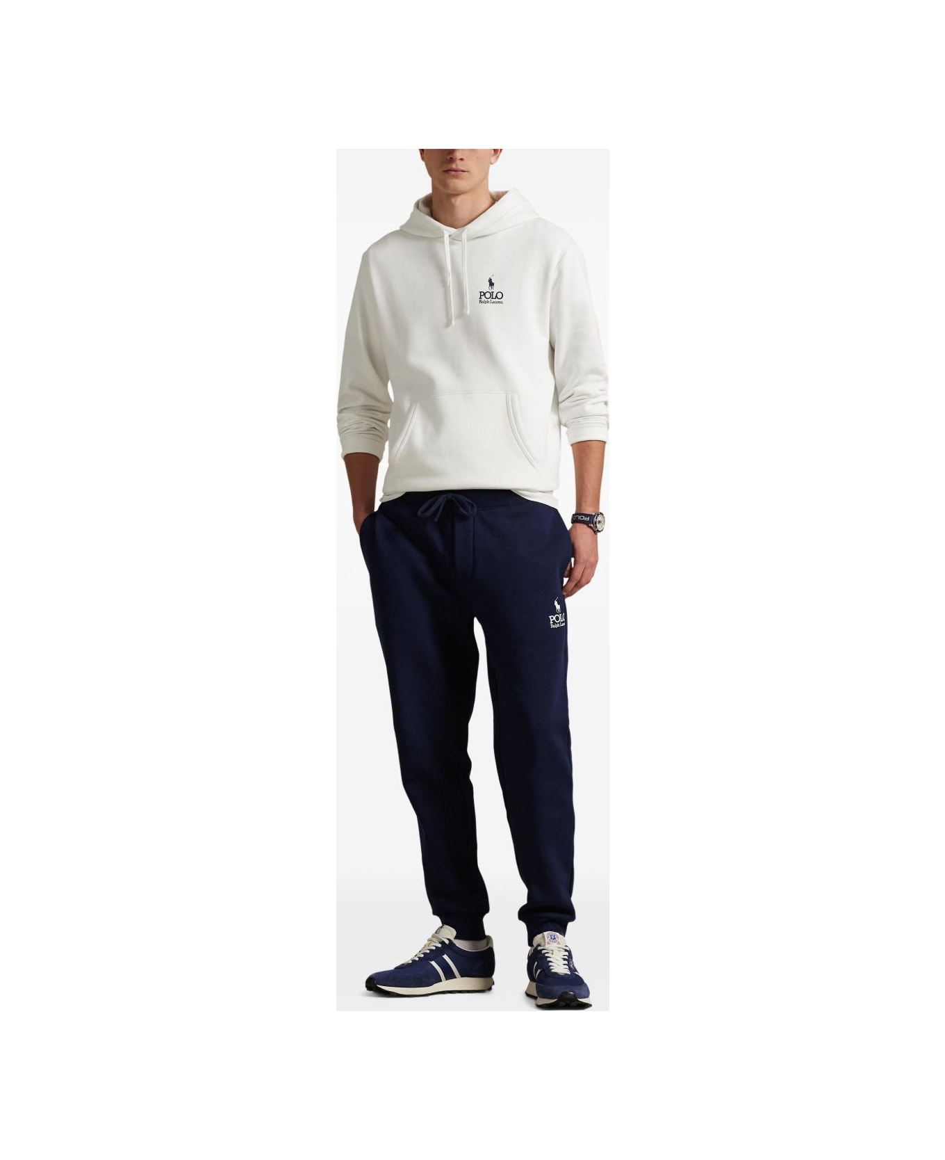 Polo Ralph Lauren Logo Hoodie - White