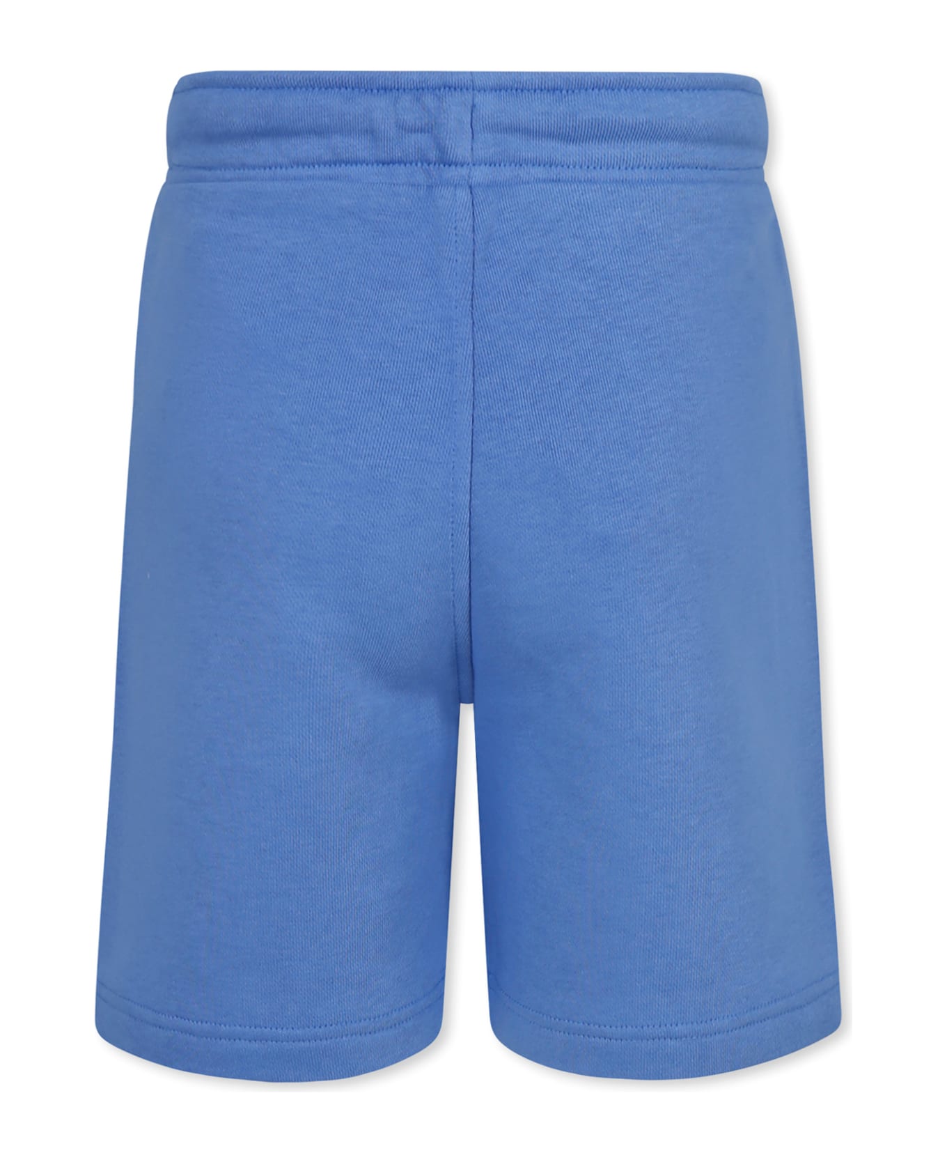 Hugo Boss Light Blue Shorts For Boy With Logo - Light Blue