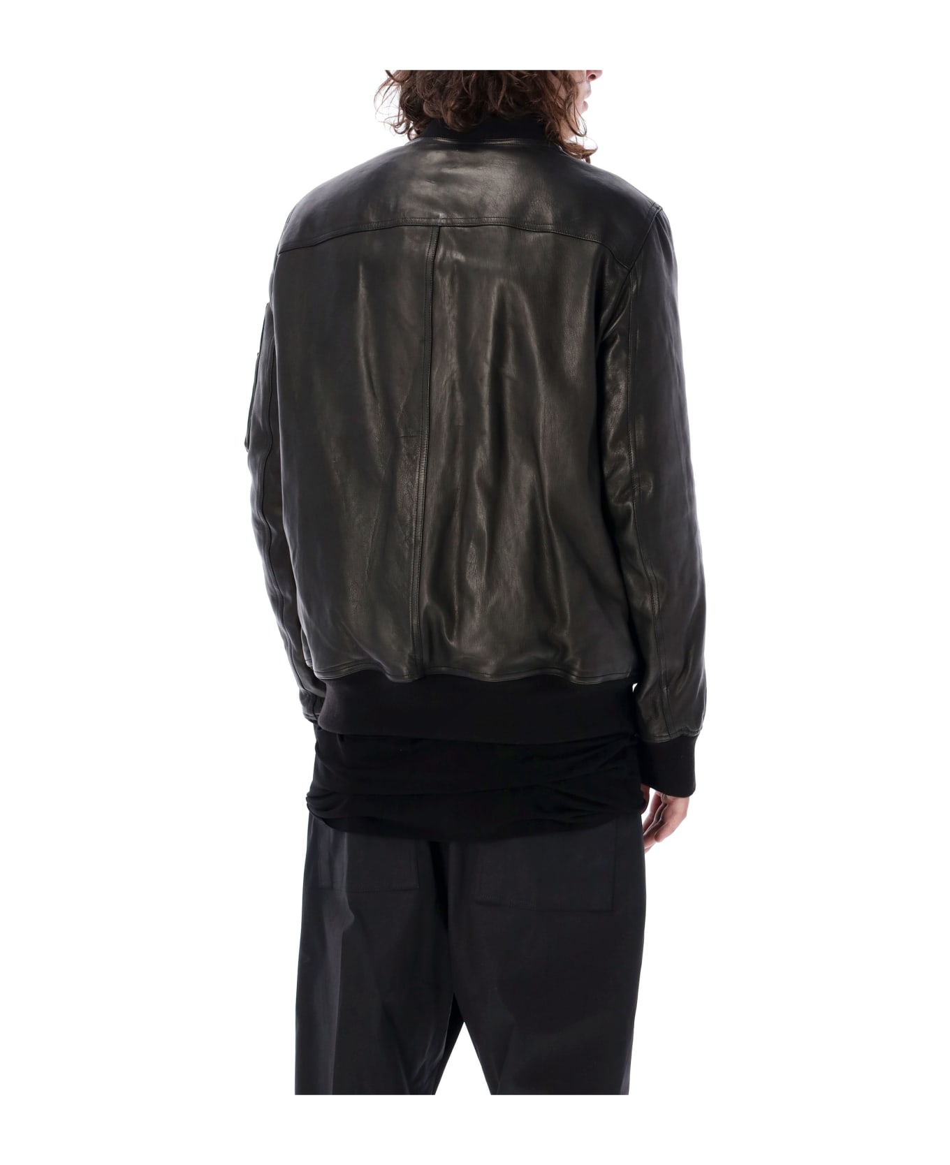 Rick Owens Classic Flight Leather Jacket | italist