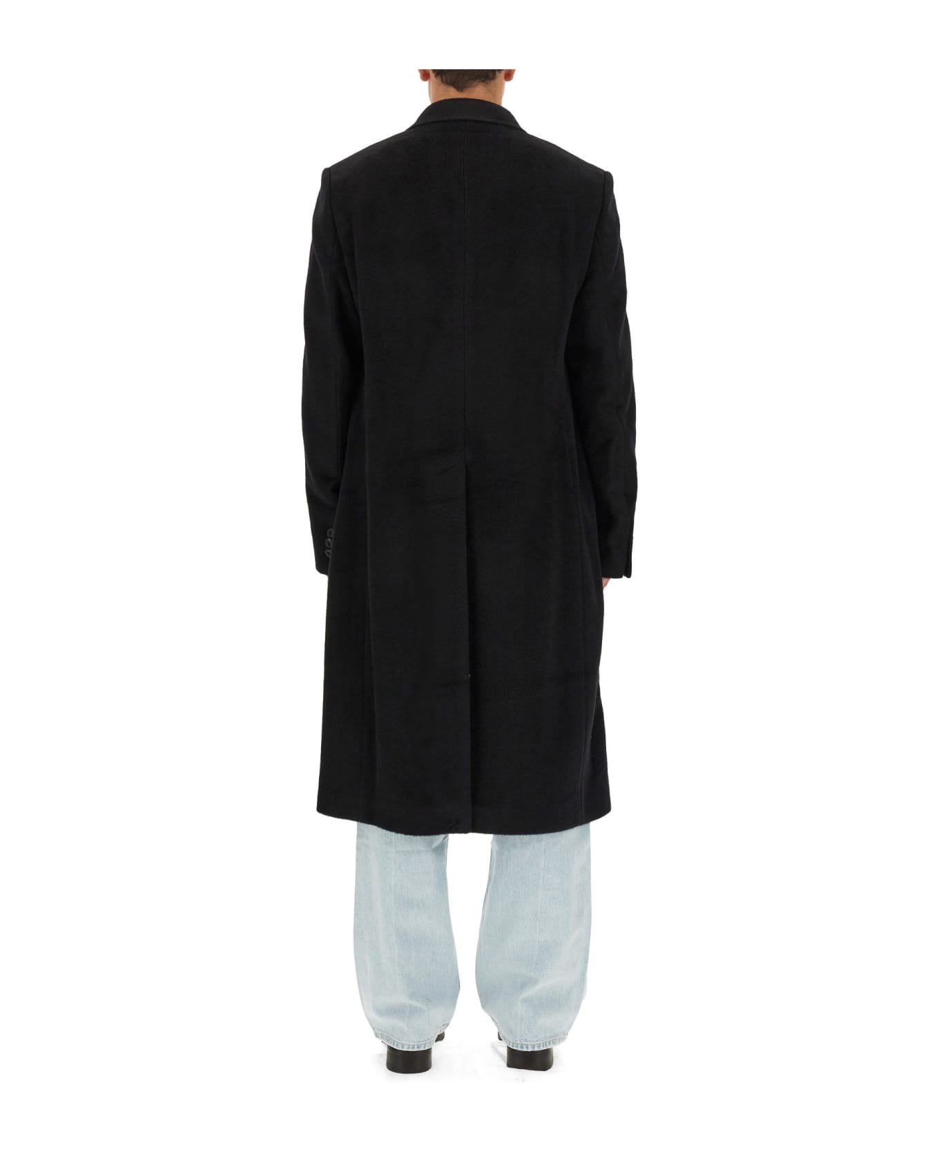 Our Legacy Double-breasted Coat Whale - Nero