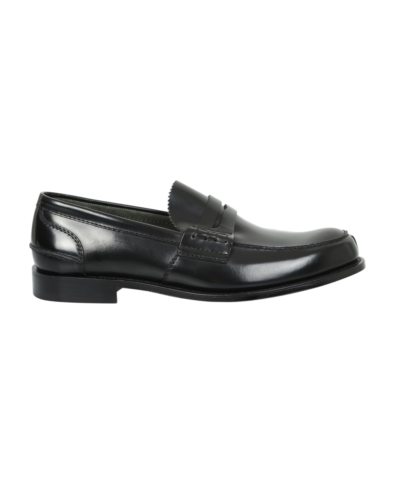 Church's Pembrey Leather Loafers - Aab Black ローファー＆デッキシューズ