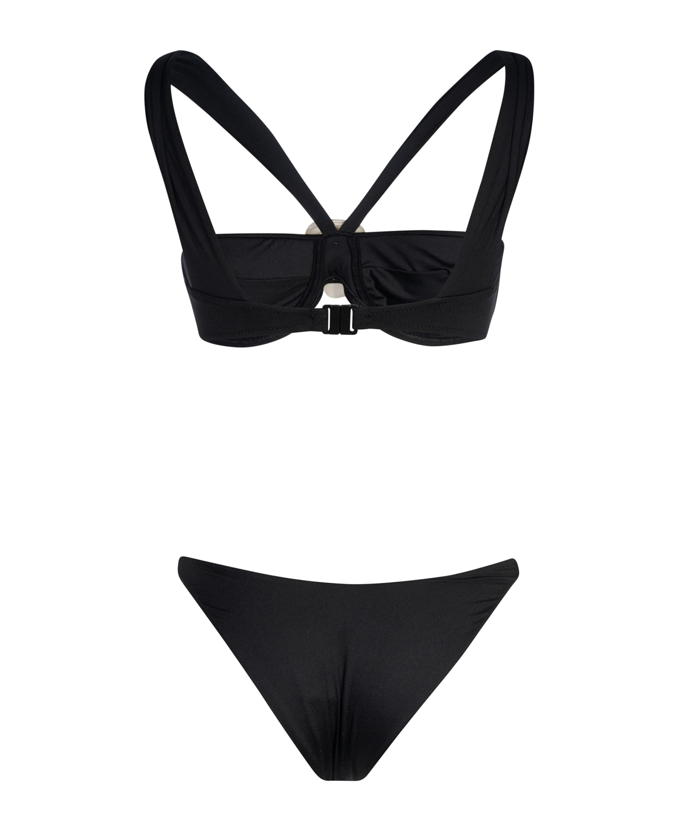 La Reveche Sahar Two-piece Bikini - Black/Ivory