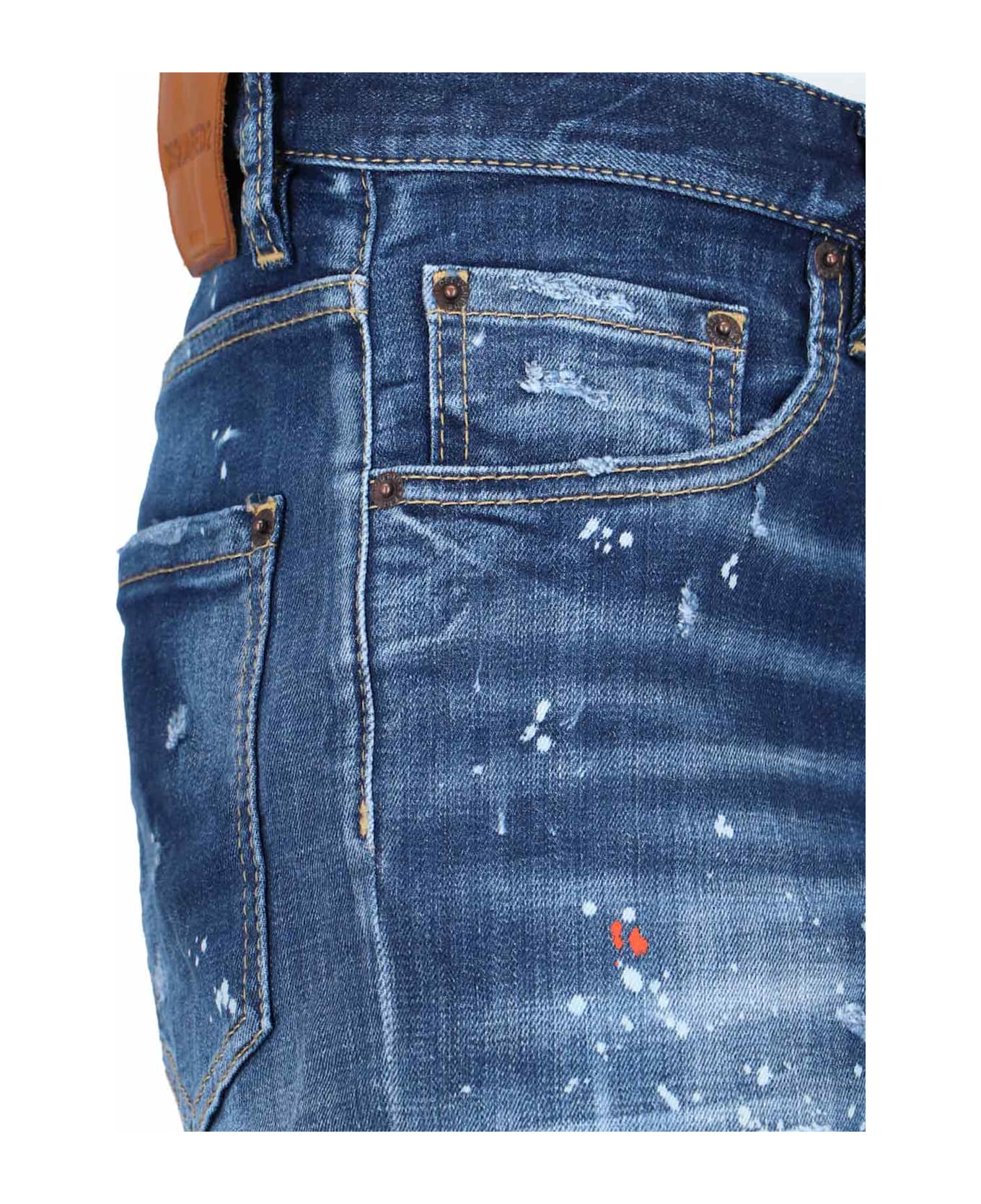 Dsquared2 'skater' Slim Jeans - Navy Blue