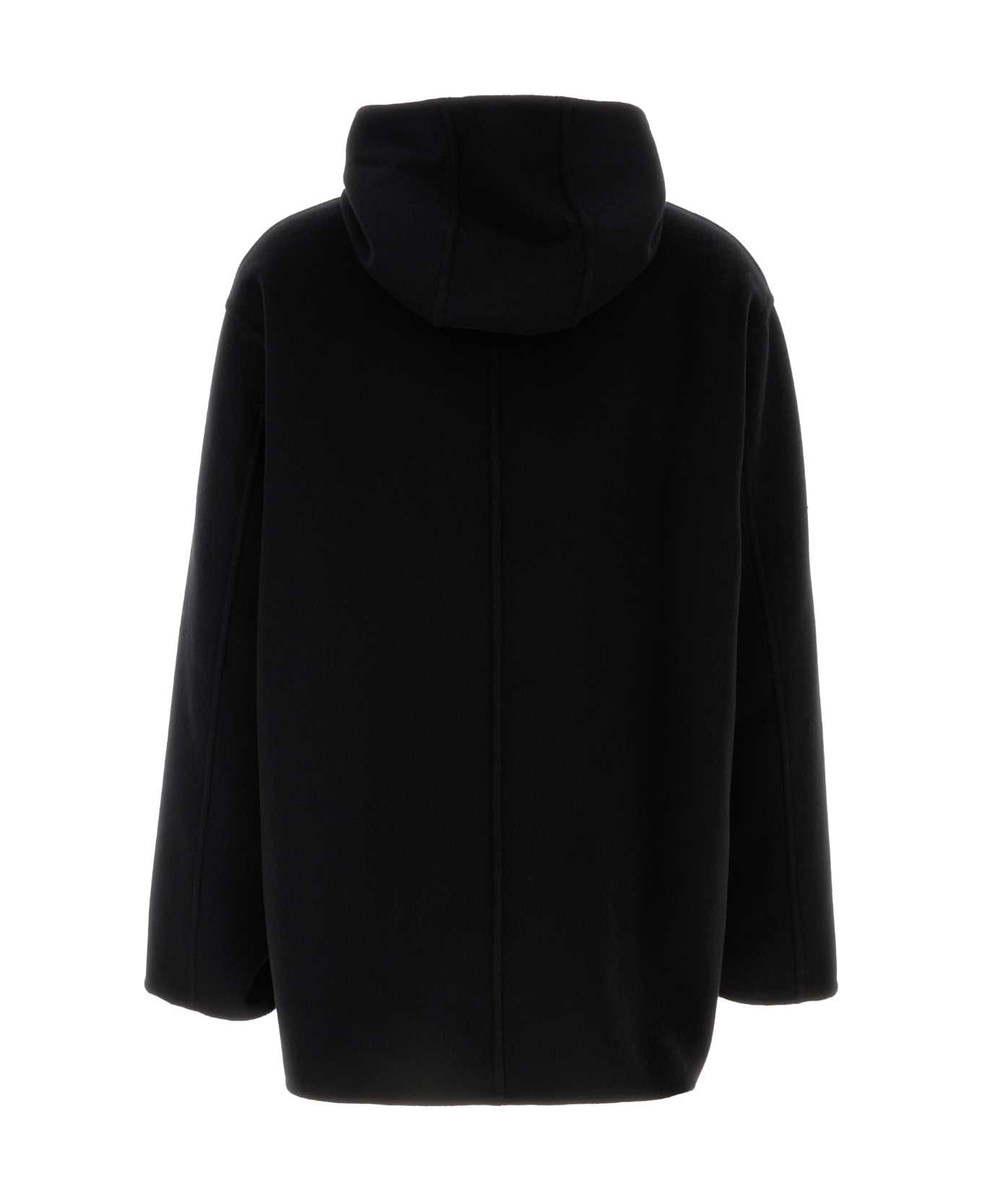 Prada Black Silk Padded Jacket - NERO