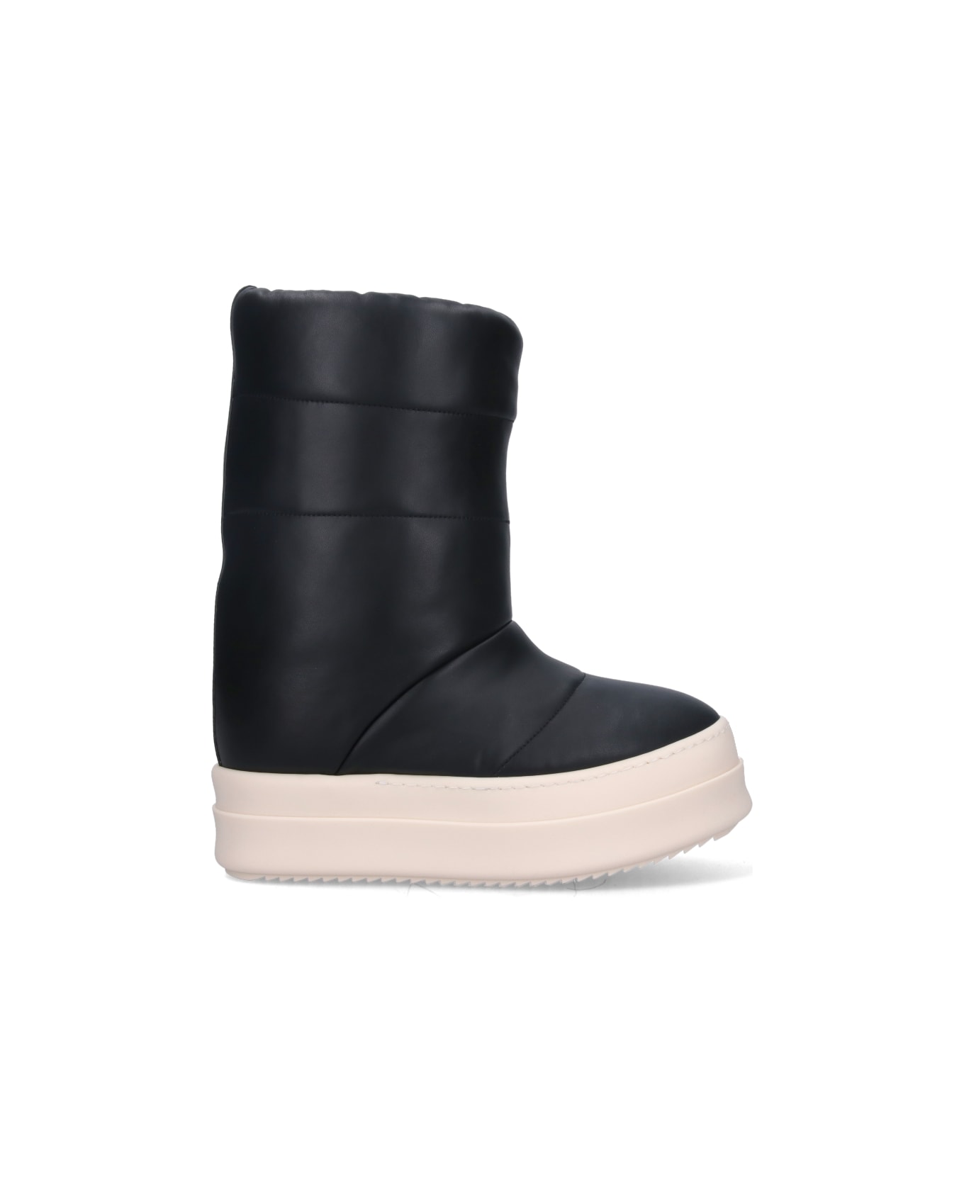 Rick Owens 'puffer Sneak' Padded Boots - Black  