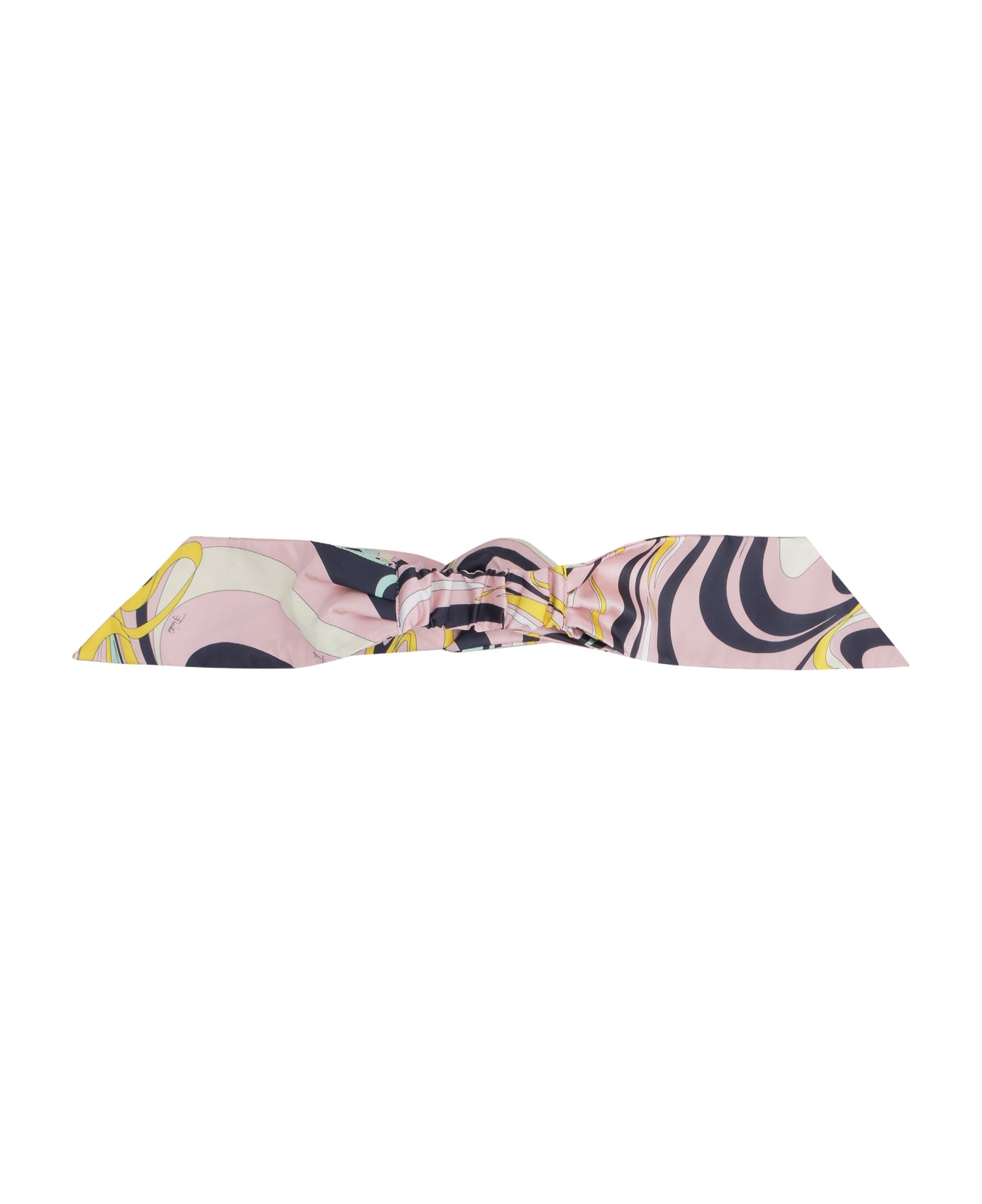 Emilio Pucci Printed Silk Headband - Multicolor