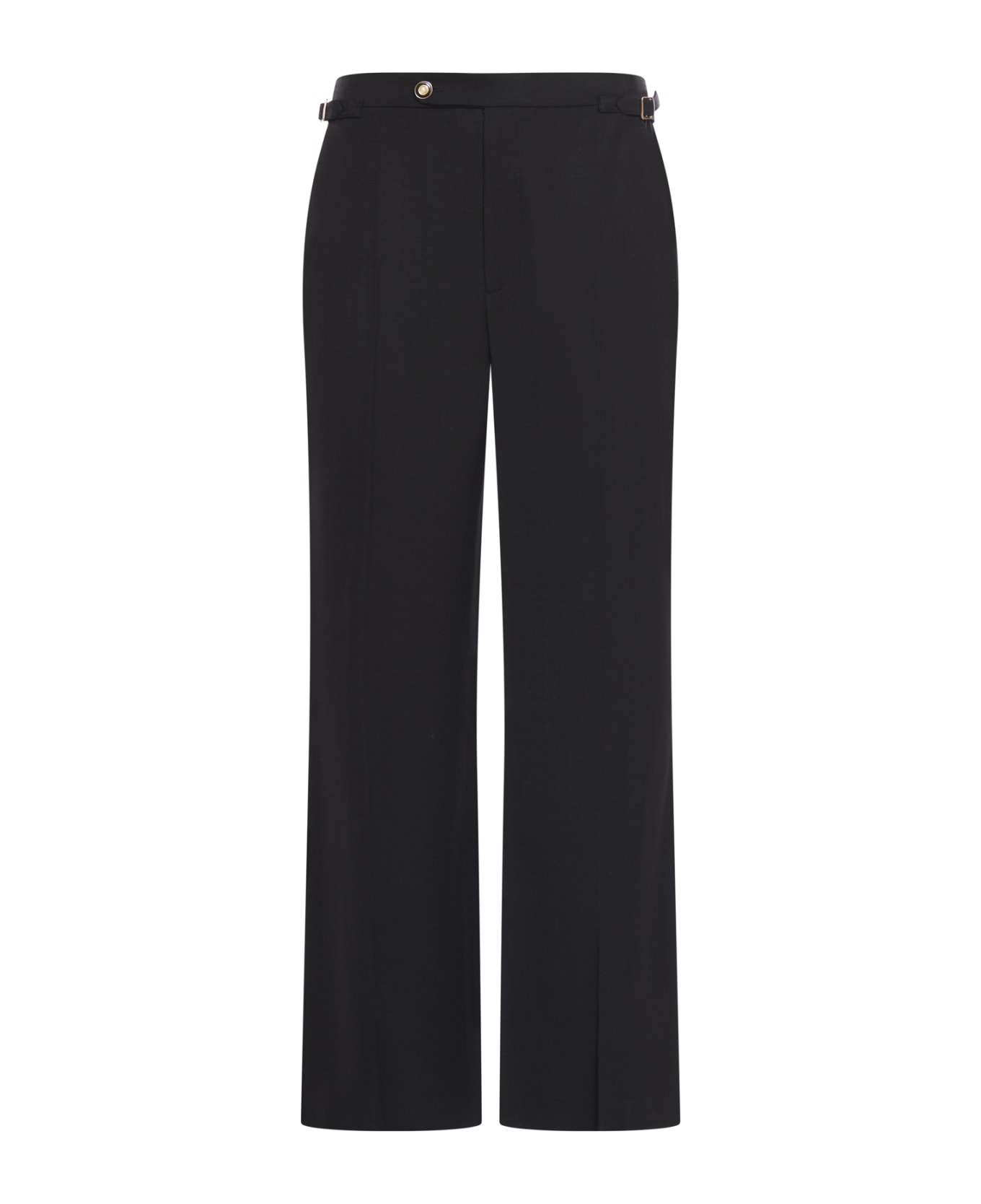 Casablanca Black Trousers With Side Adjusters - Black