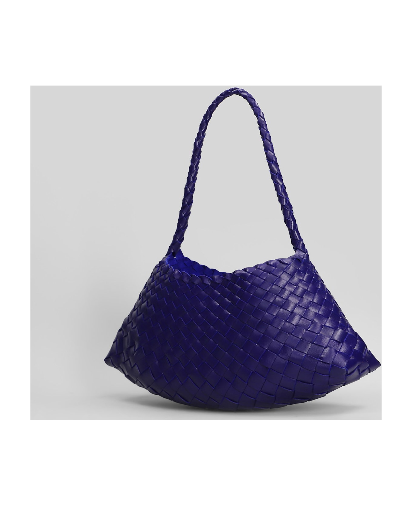 Dragon Diffusion Rosanna Mini Hand Bag In Viola Leather - Viola