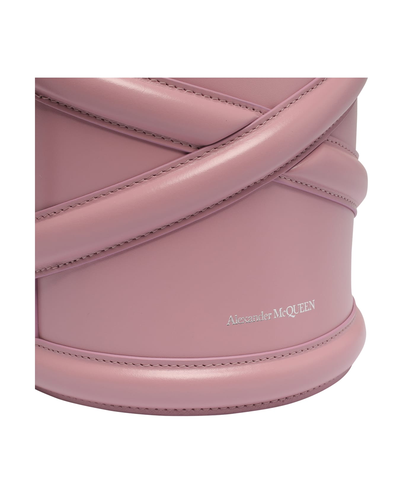 Alexander McQueen The Curve Small Bucket Bag - Rosa