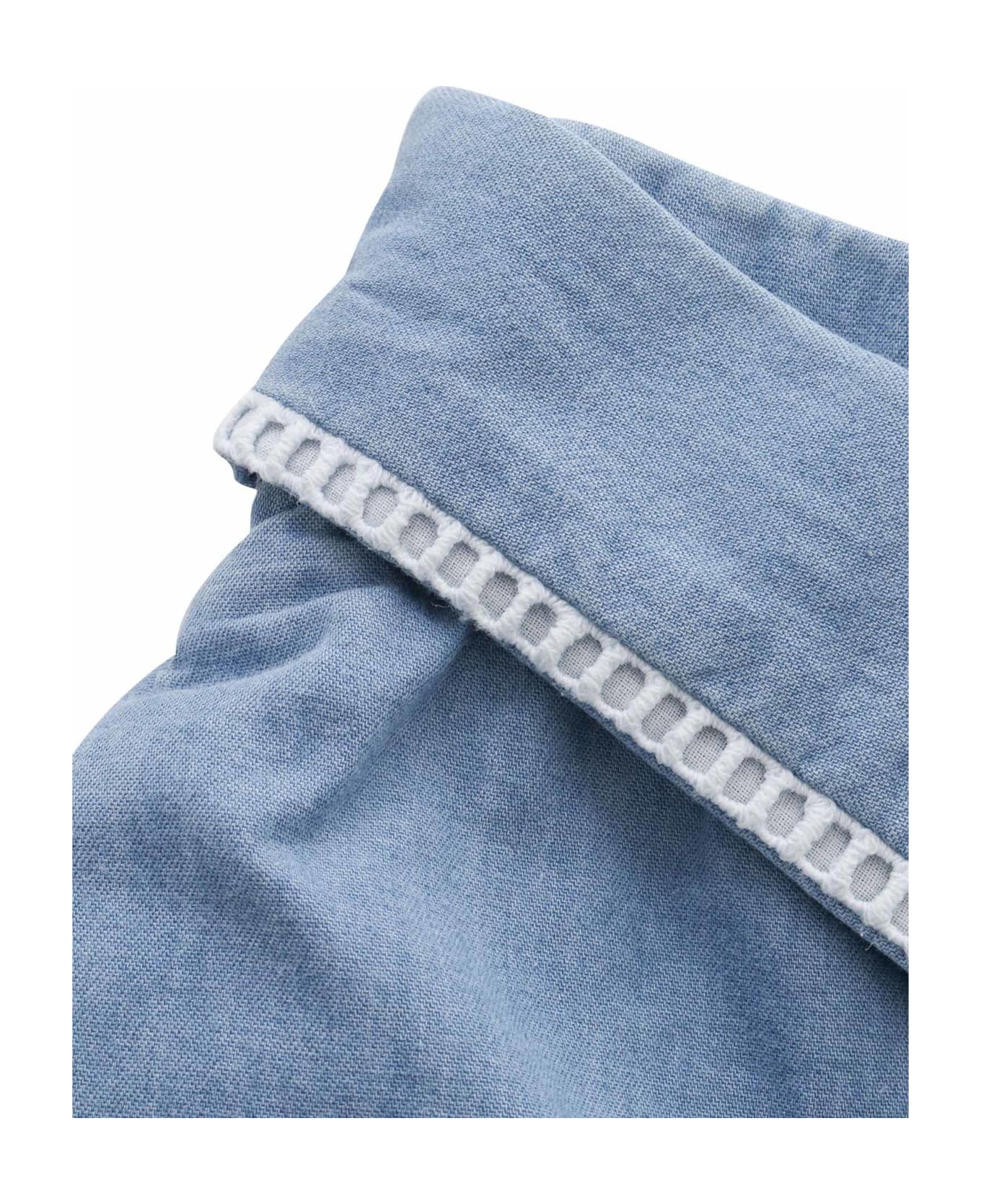 Chloé Denim Shorts - BLUE