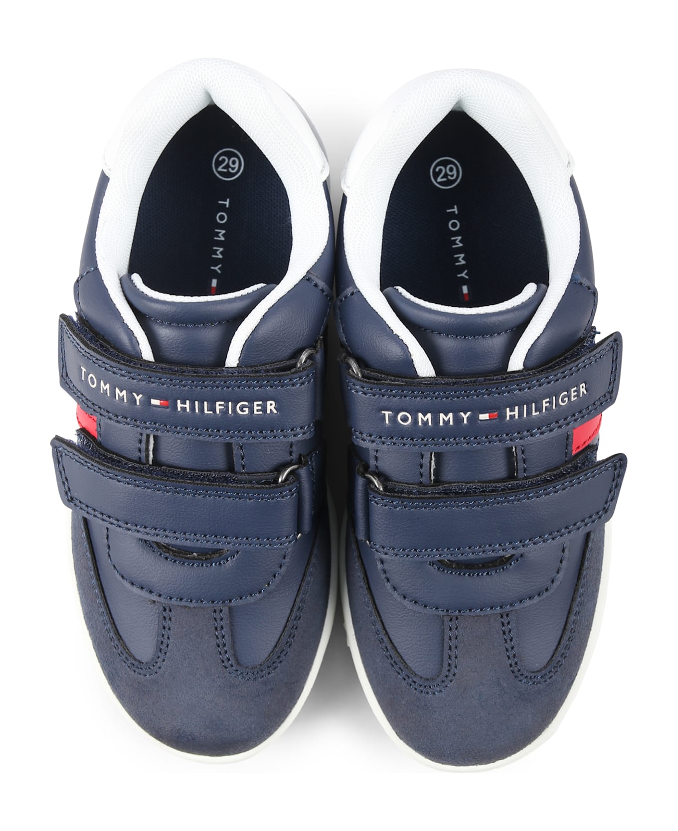 Tommy Hilfiger Blue Sneakers For Boy - Blue