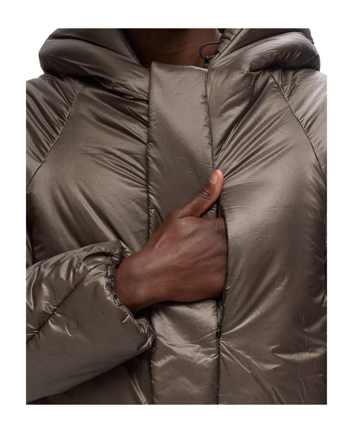 Goldwin Cloud Helicoid Parka - Jet Brown