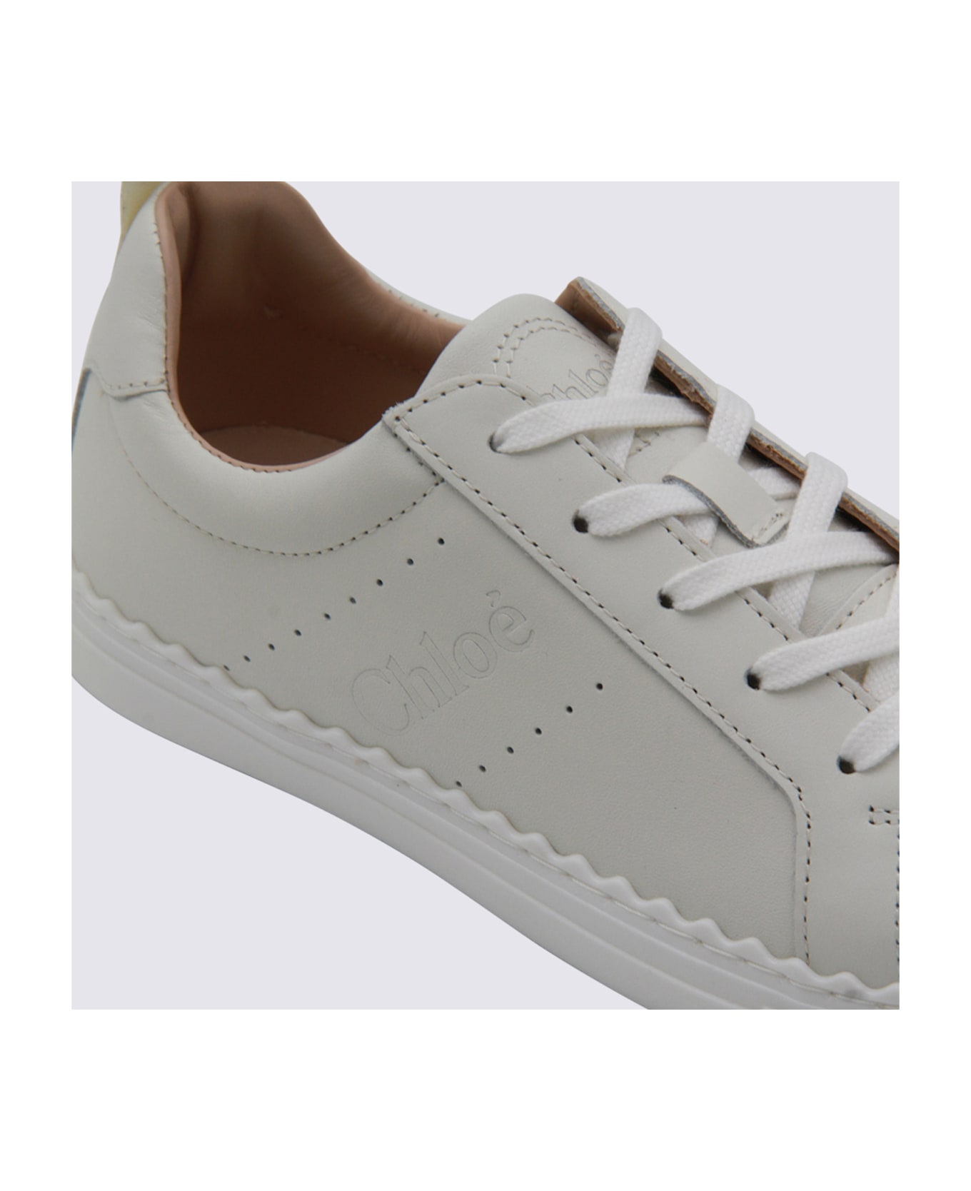 Chloé White Sneakers - Bianco sporco
