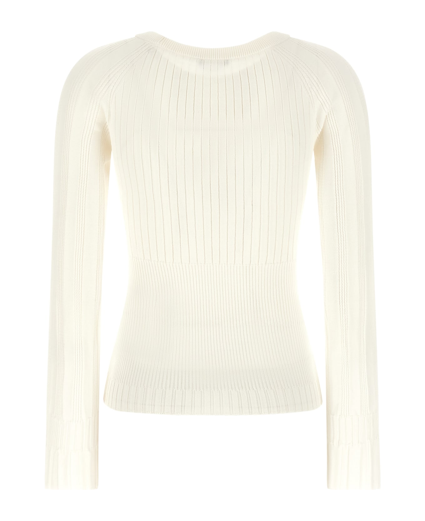Balmain 3 Buttons Sweater - White