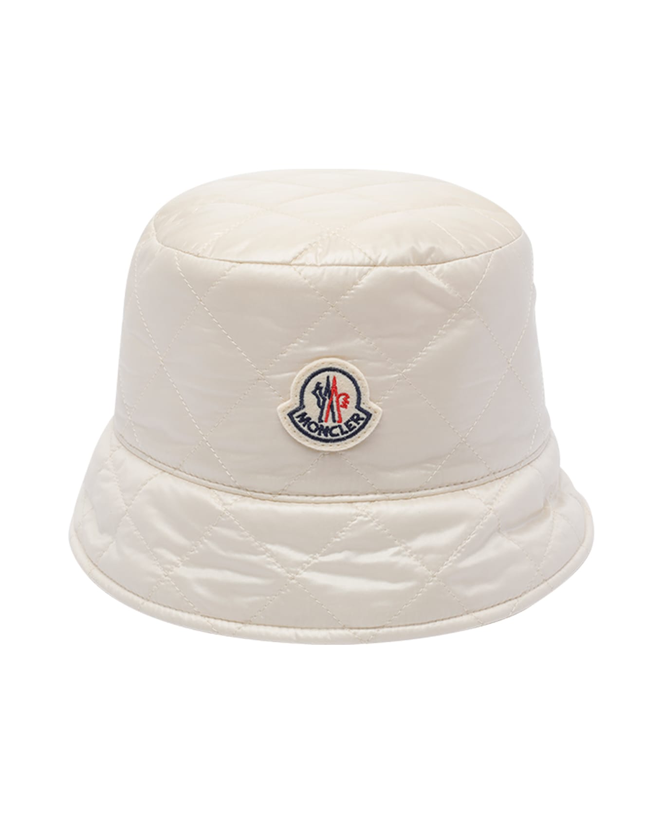 Moncler Logo Bucket Hat - White