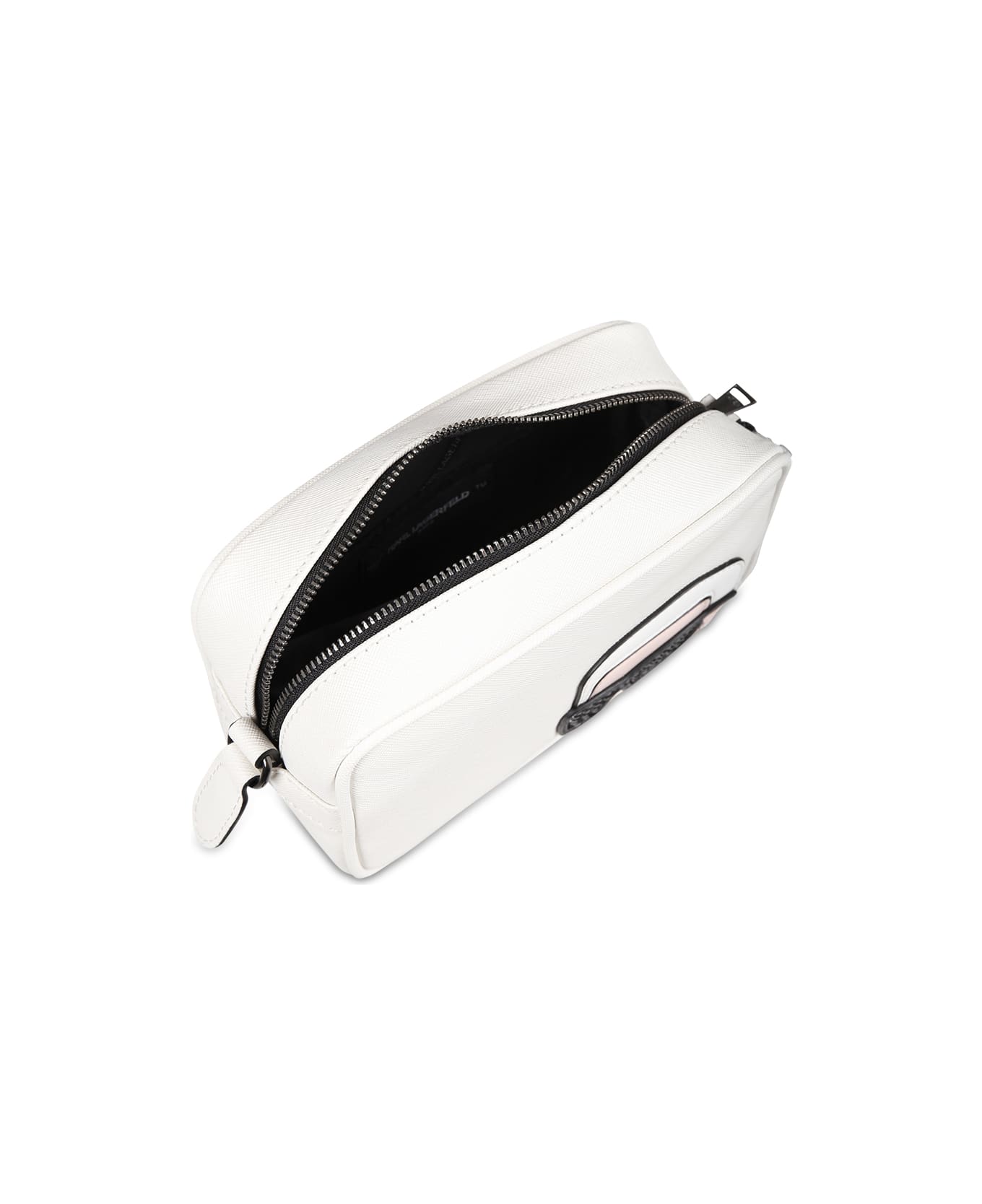 Karl Lagerfeld Kids Ivory Bag For Girl With Karl Lagerfeld - Ivory