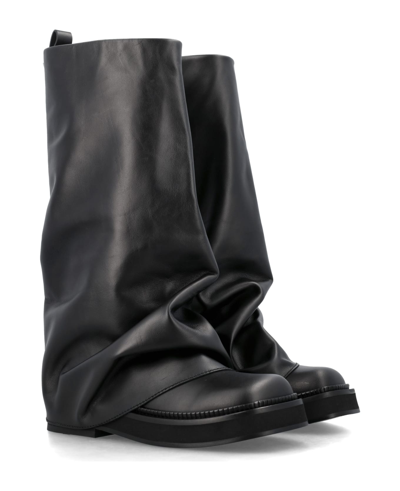 The Attico Combat Robin Boots - BLACK ブーツ