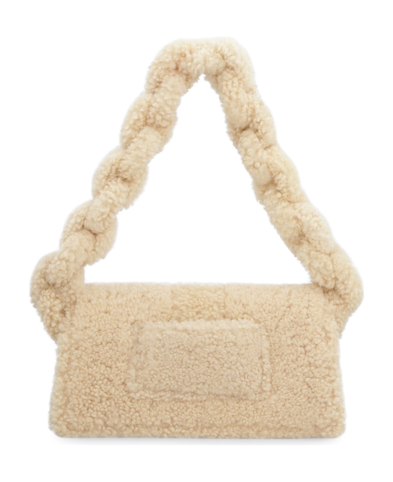 Jacquemus Le Bambidou Shearling Shoulder Bag | italist