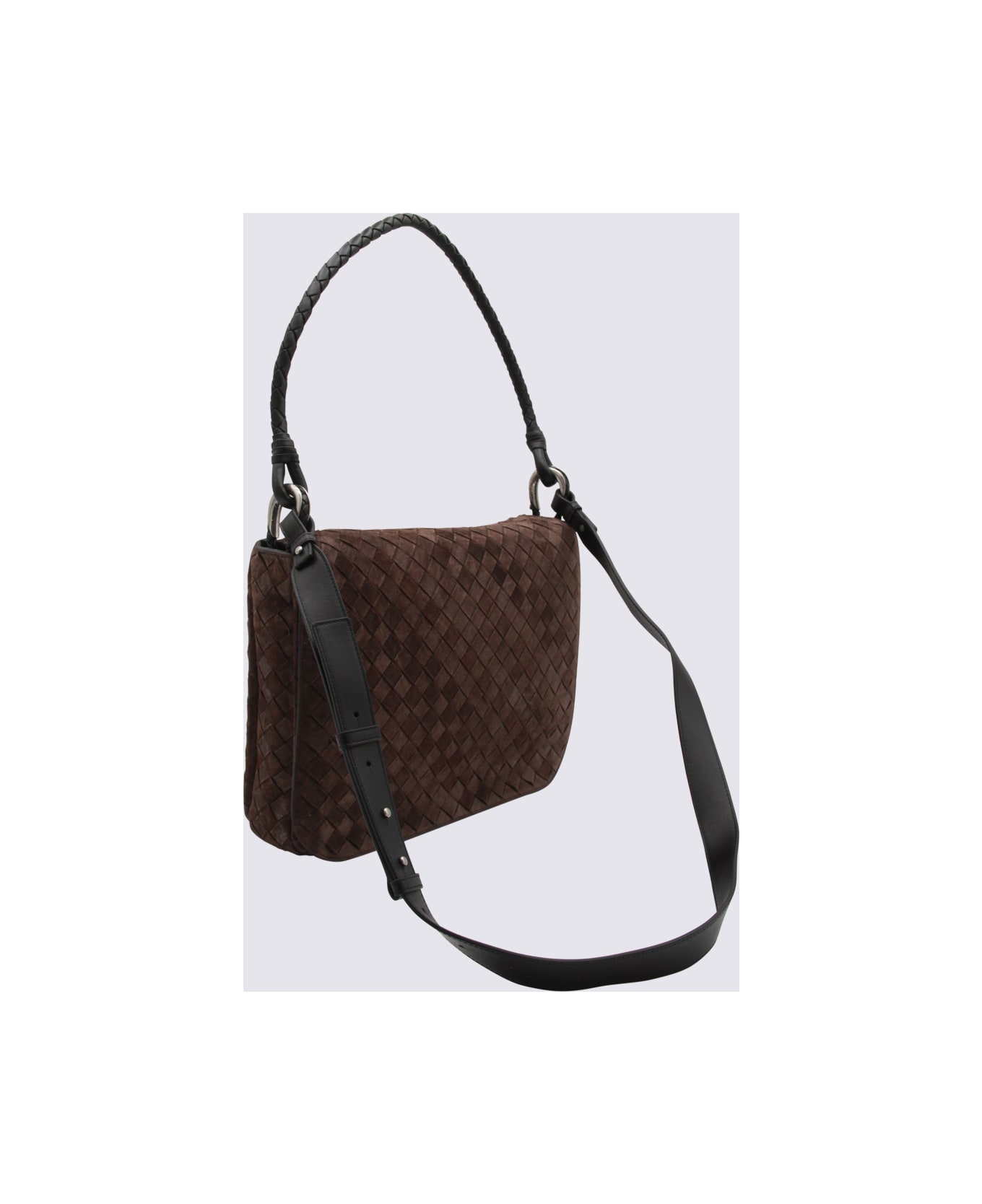 Bottega Veneta Brown Leather Swing Bag - FONDANT