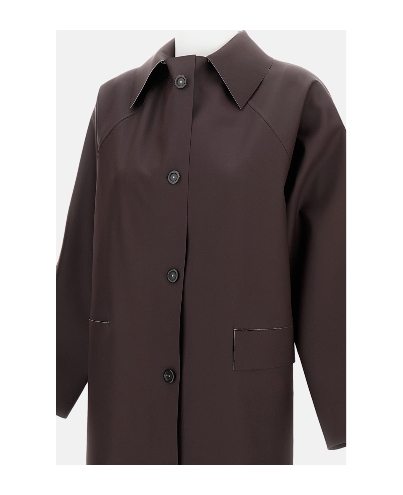 KASSL Editions Waterproof Trench Coat - Brown