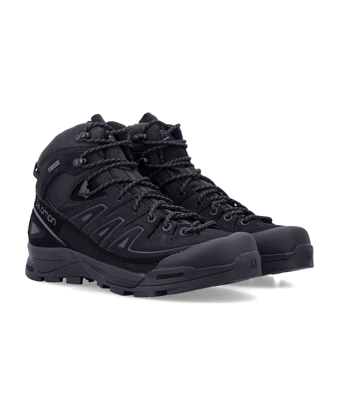 Salomon X- Alp Mid Leather Gore-tex - BLACK