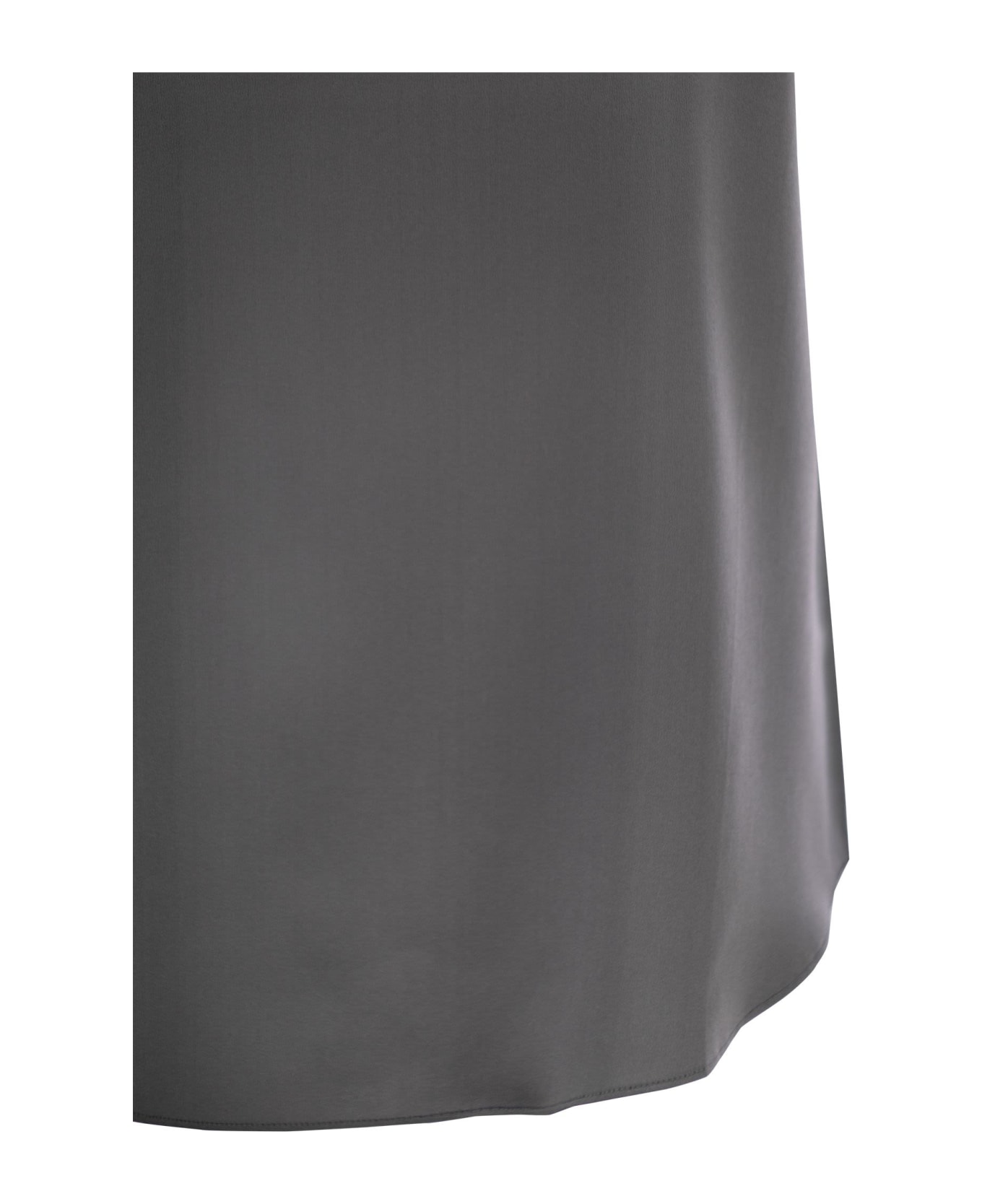 Brunello Cucinelli Silk Top - Grey