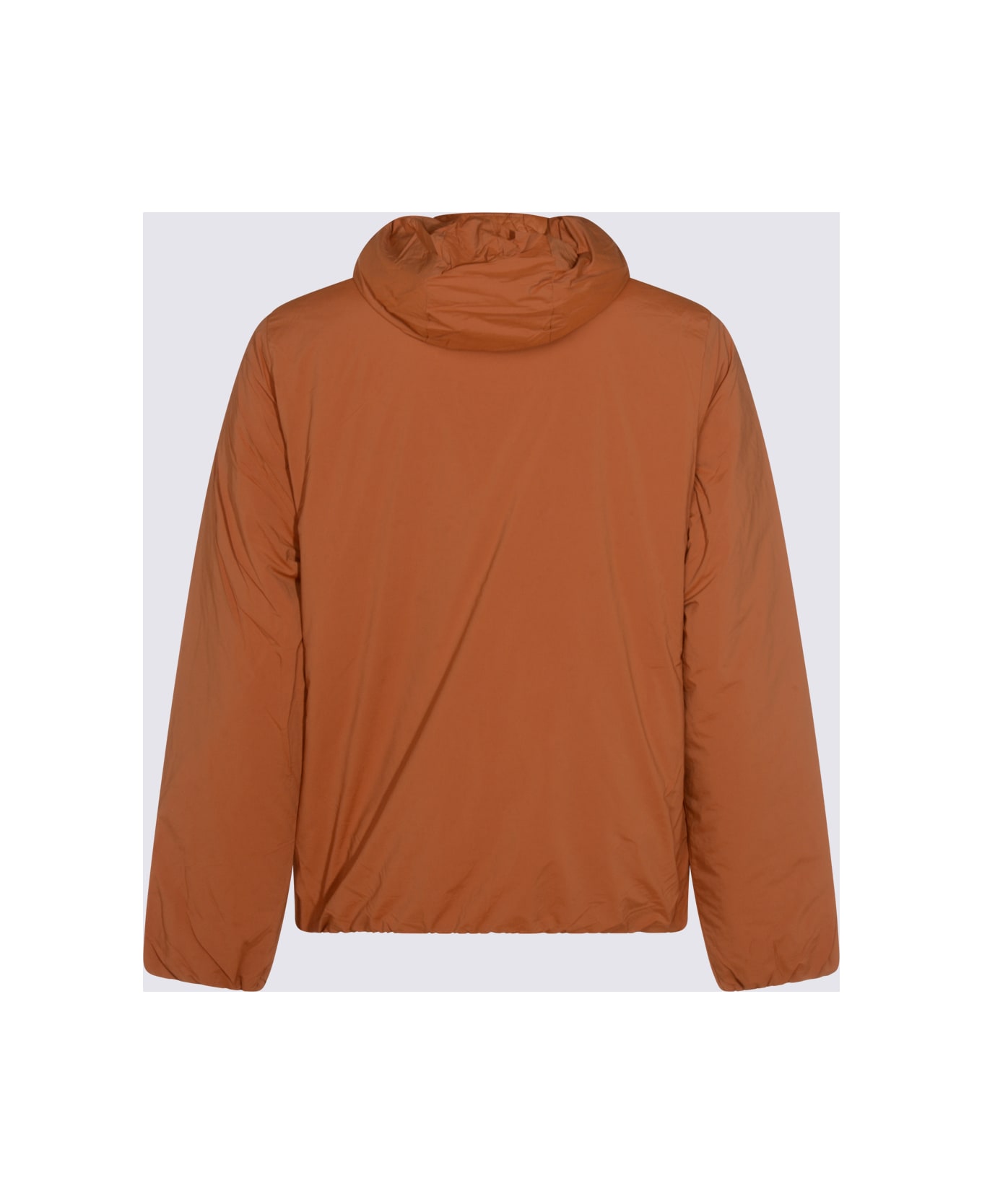 K-Way Orange Nylon Jack Plain Casual Jacket - ORANGE ADOBE ジャケット