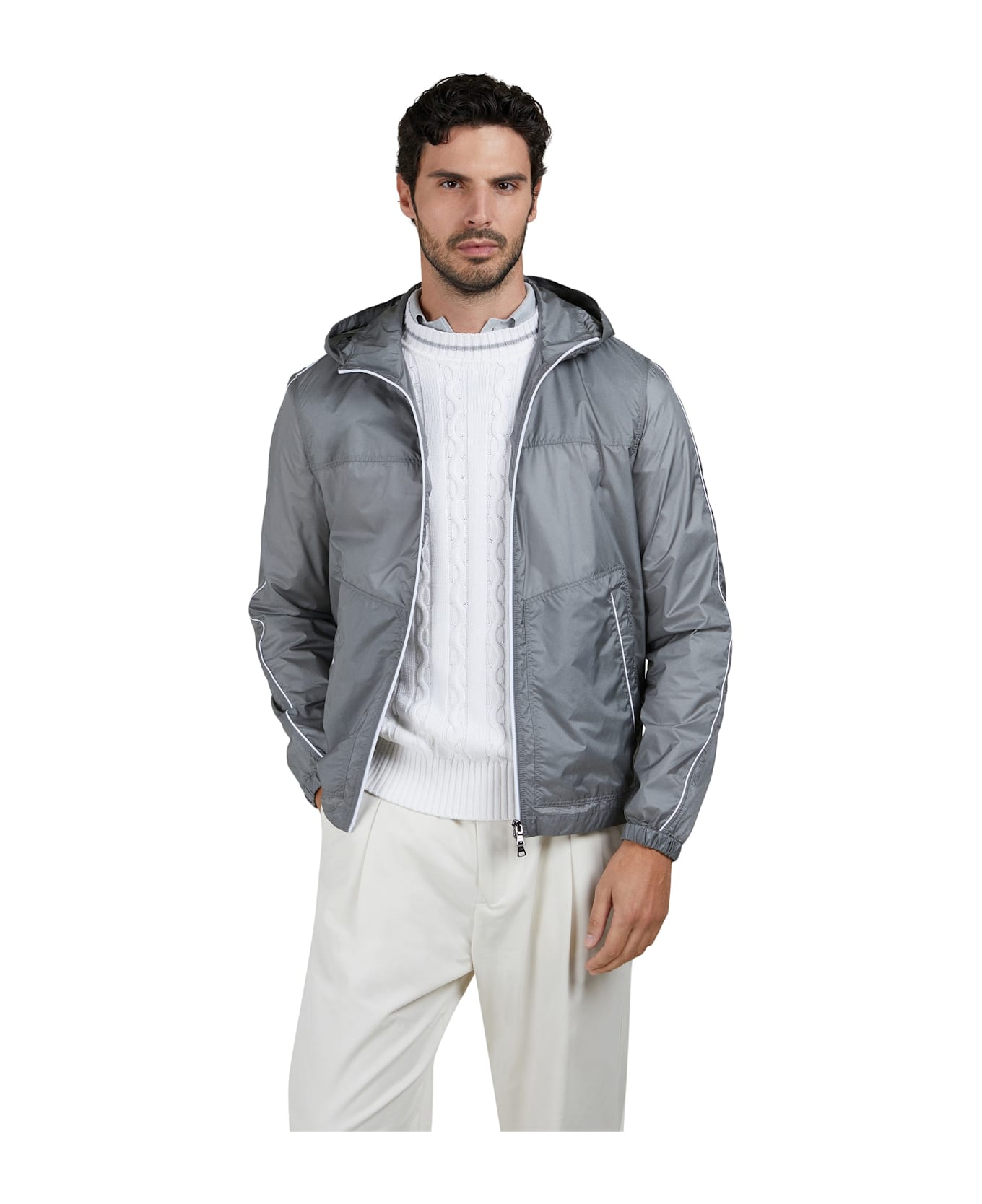 Paul&Shark Pertex Windbreaker - Grey