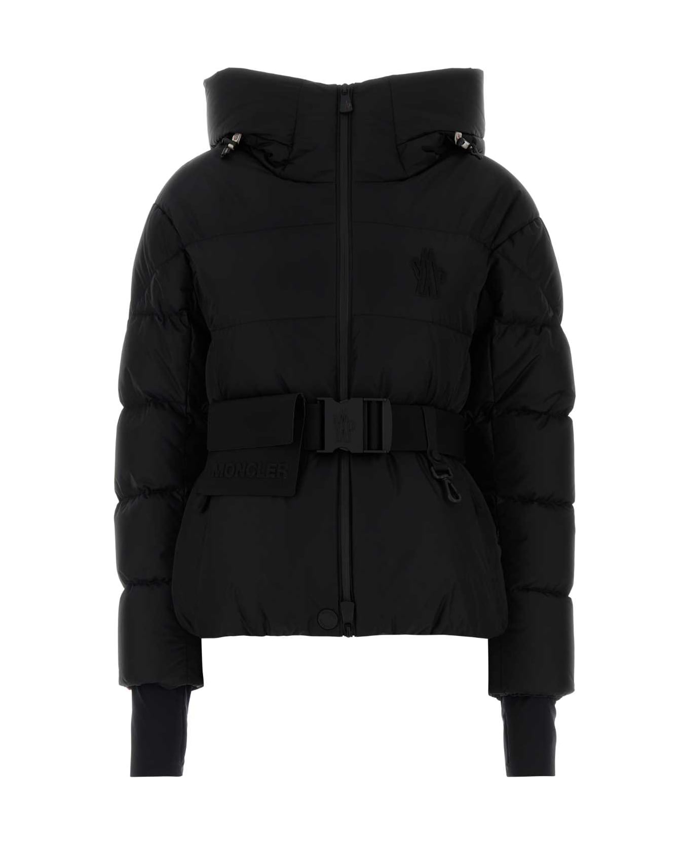 Moncler Grenoble Black Nylon Bouquetin Down Jacket - 999