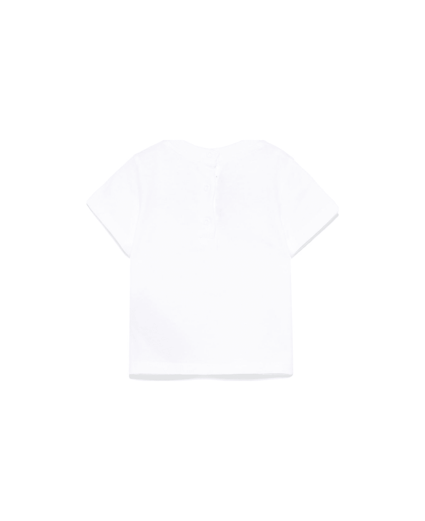 Balmain T-shirt Con Stampa - White