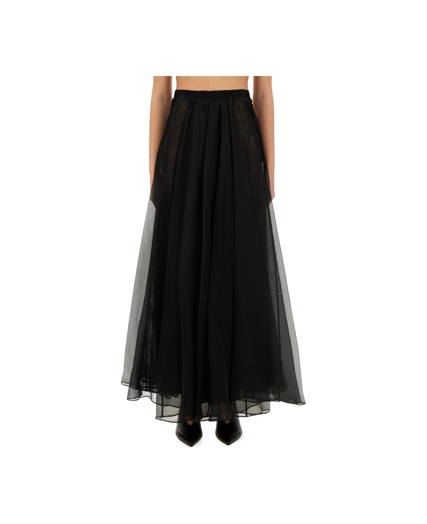 Nina Ricci "voluminous" Maxi Skirt - BLACK