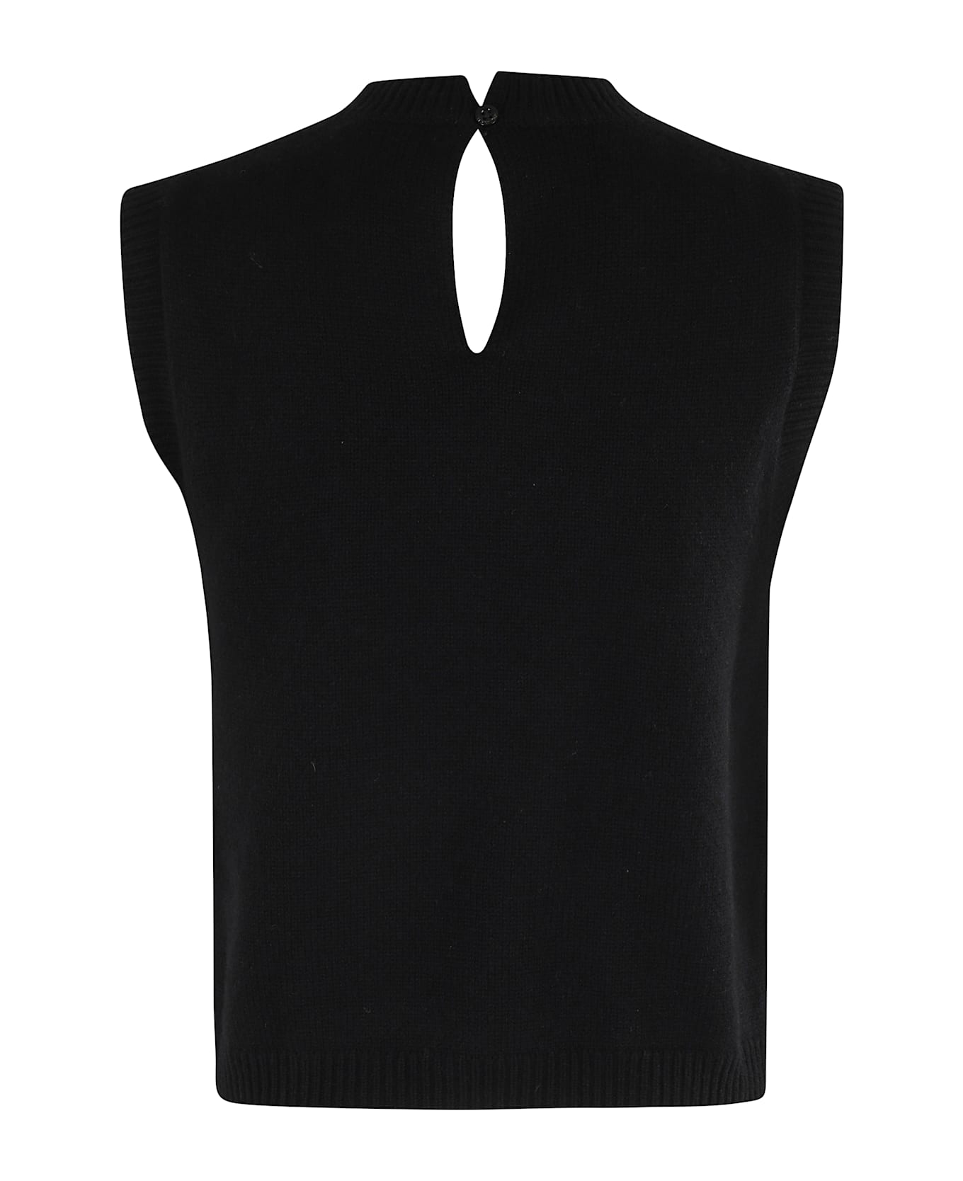 SEMICOUTURE Gilet Alienor - Nero
