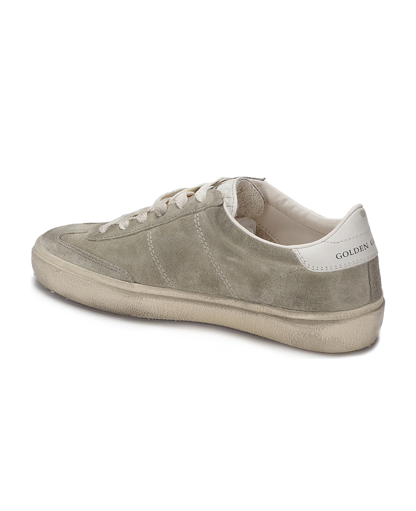 Golden Goose Soul-star Suede Upper Hf Leather Tongue Leather He - TAUPE/MILK