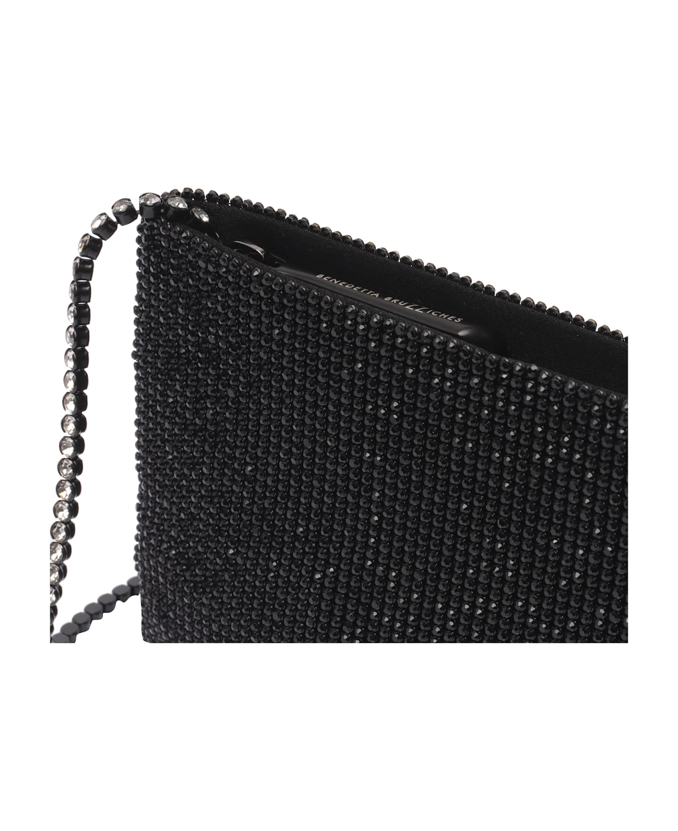 Benedetta Bruzziches Your Best Friend La Petite Pochette Bag - Black