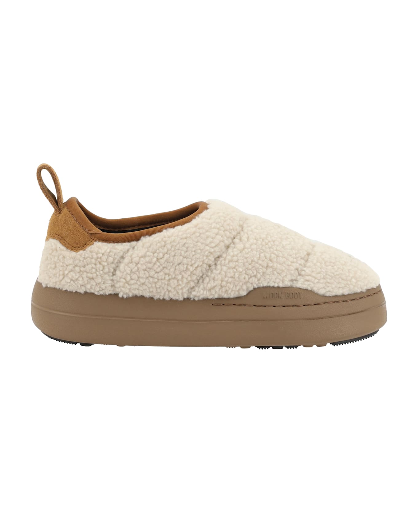 Moon Boot Park Puffer Shoes - Ecru