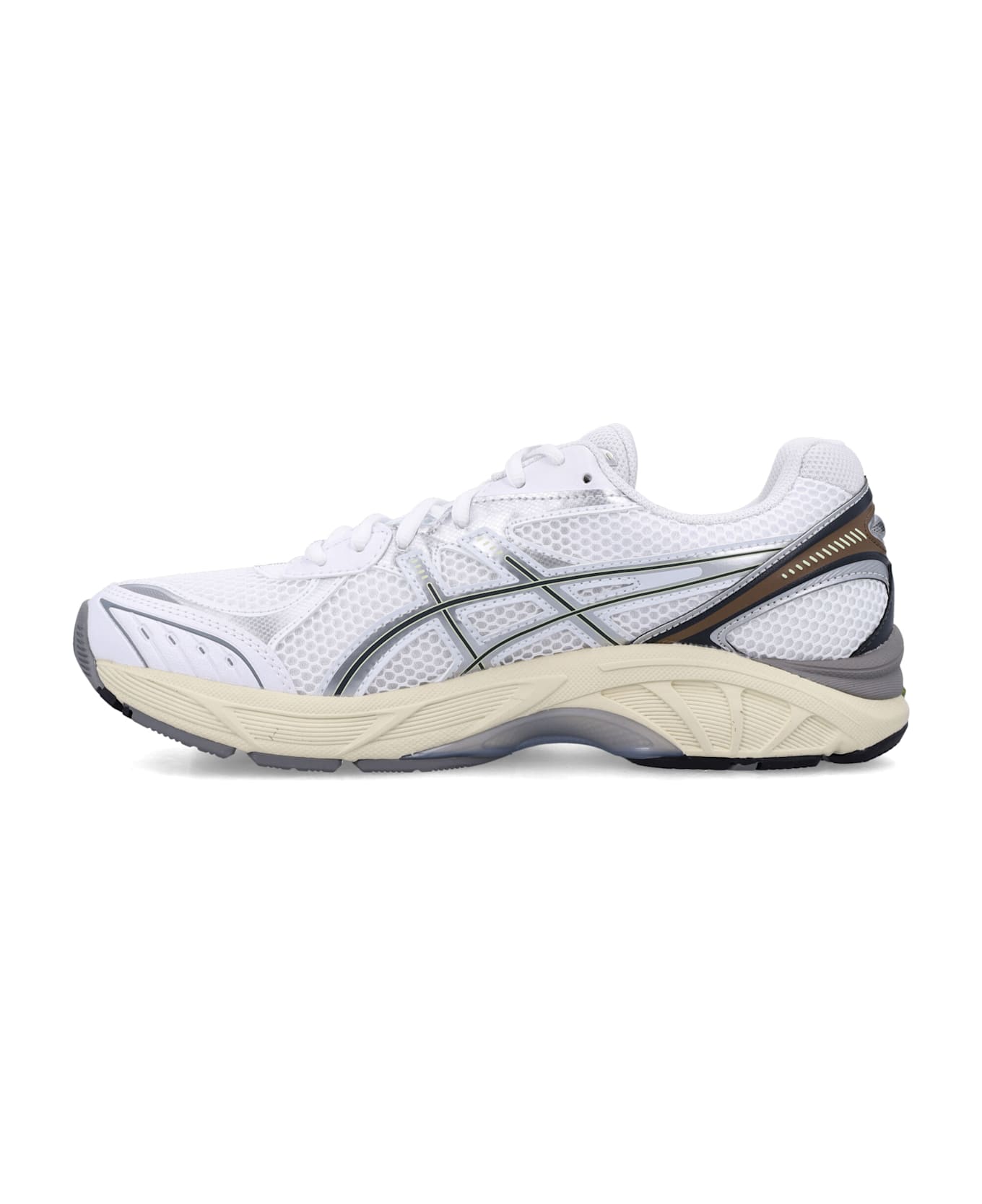 Asics Gt-2160 White Mesh Sneakers - WHITE/SOFT YELLOW